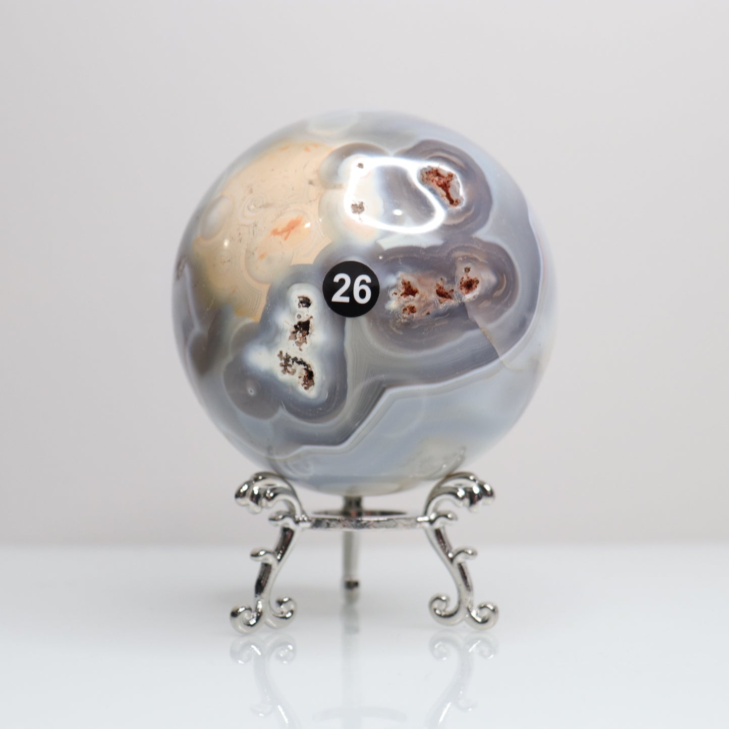 Banded Agate Sphere | 26