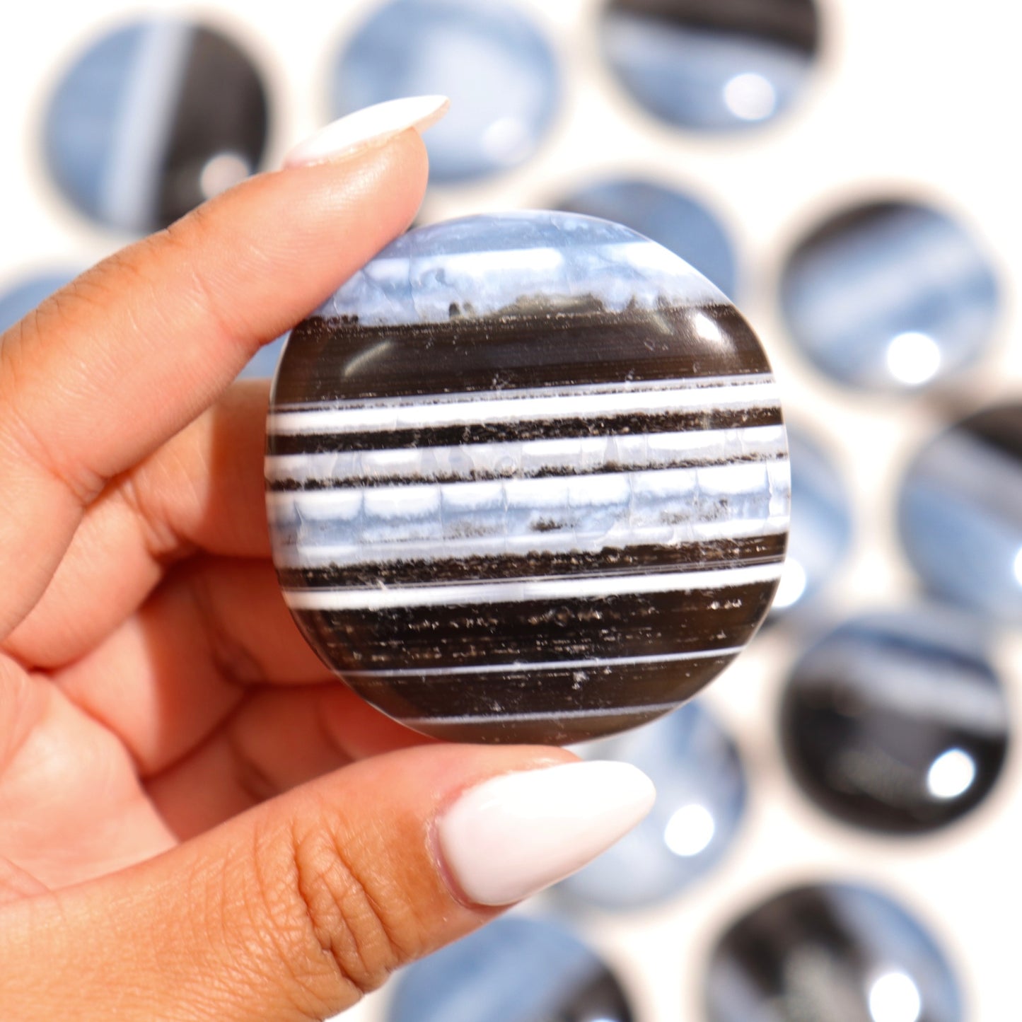 Owyhee Blue Opal Flat Stones