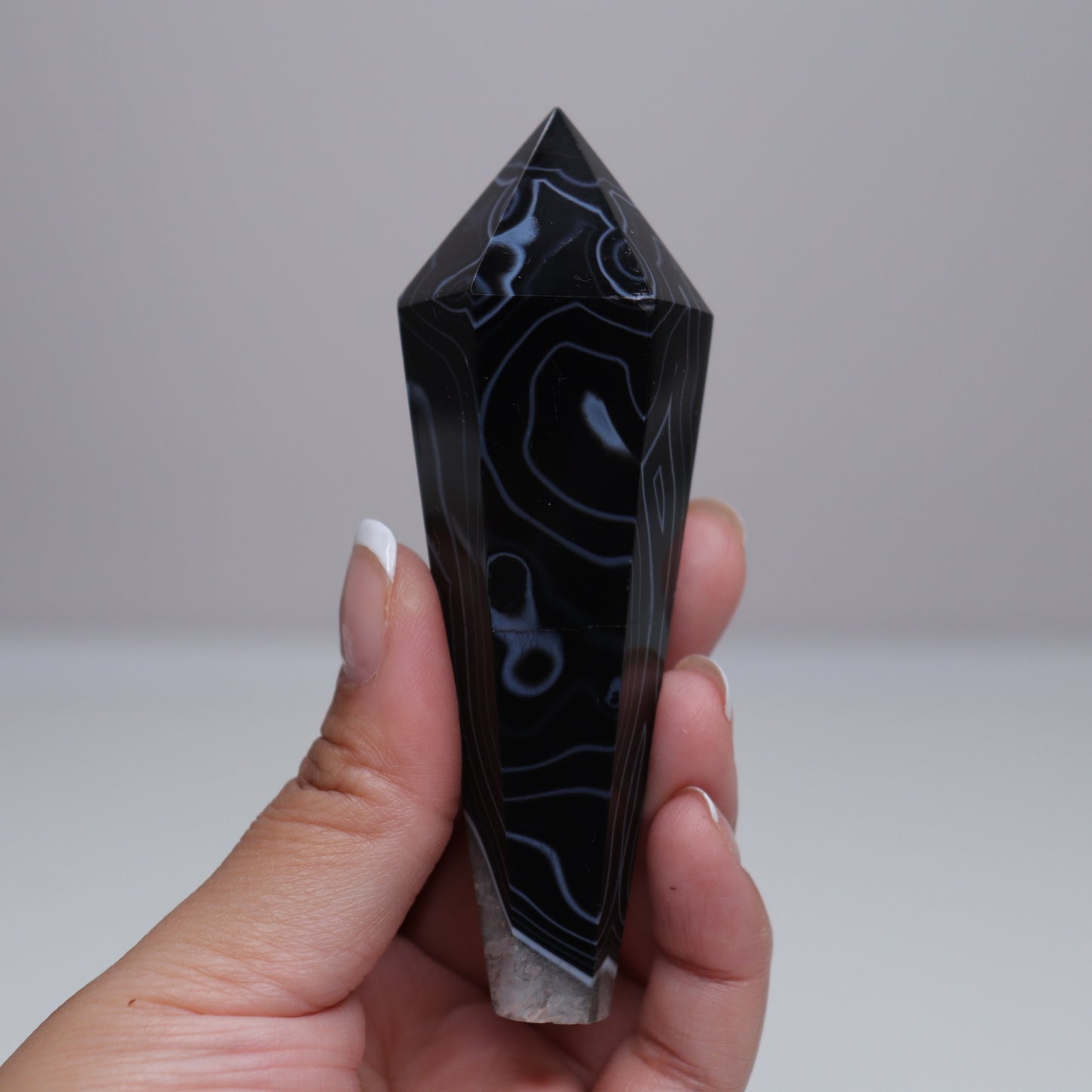 Black Agate Wand | 1