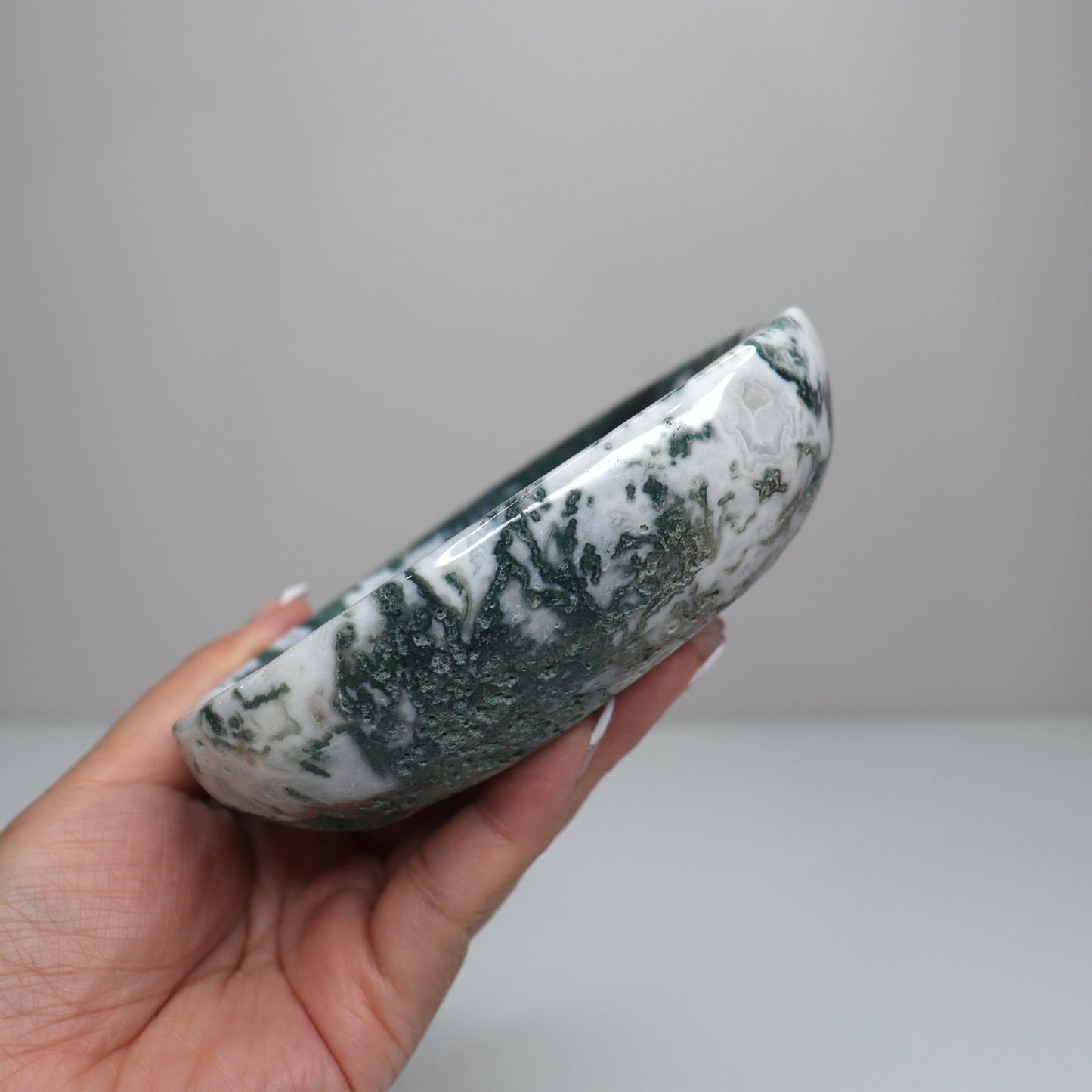 Moss Agate Bowl | 1