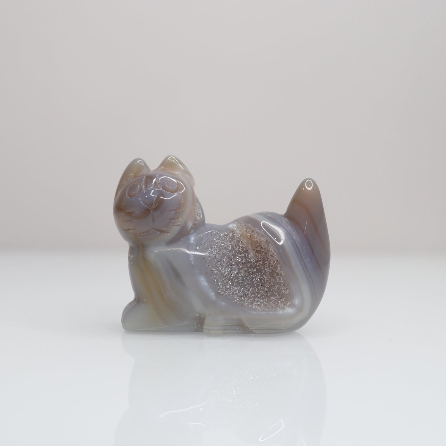 Druzy Agate Cat | C