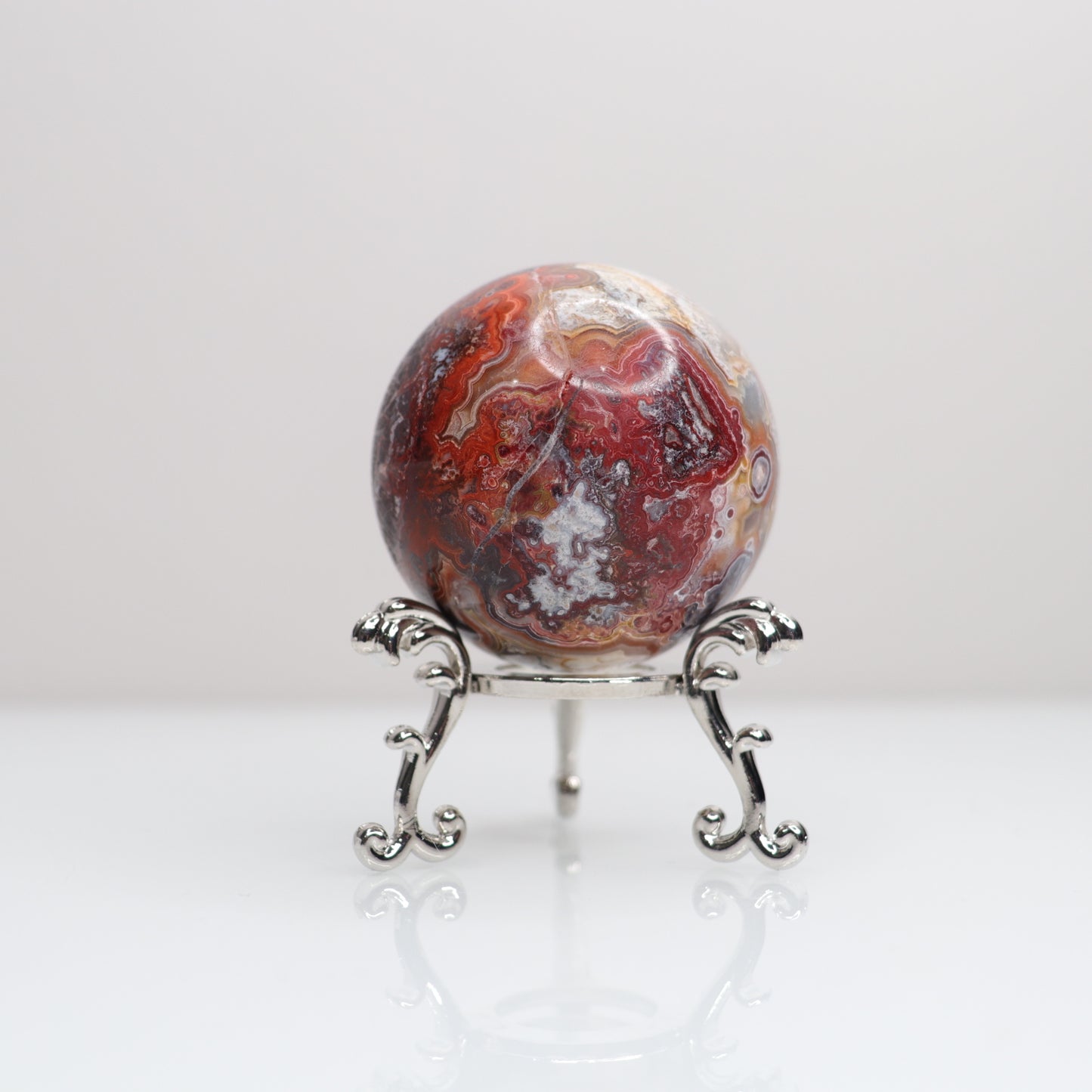 Mexican Lace Agate Sphere | 12