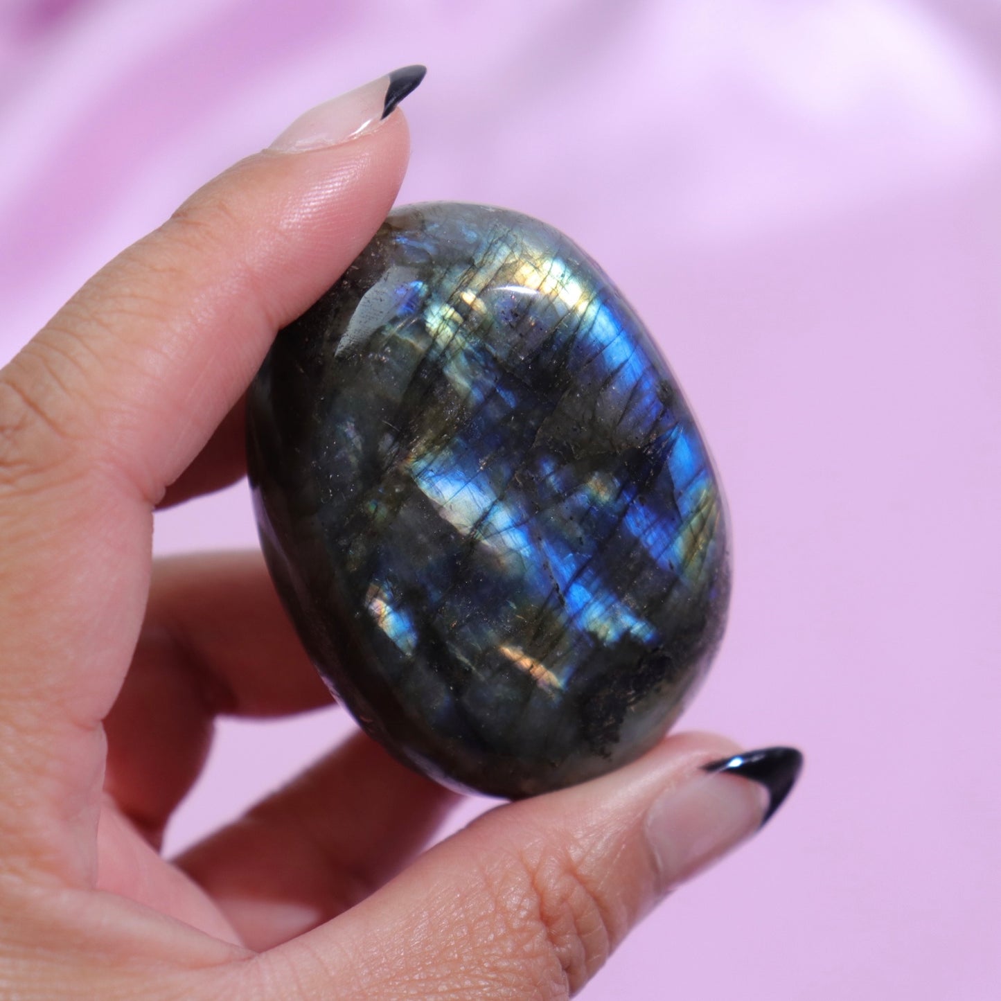 Labradorite Palm Stone | 5