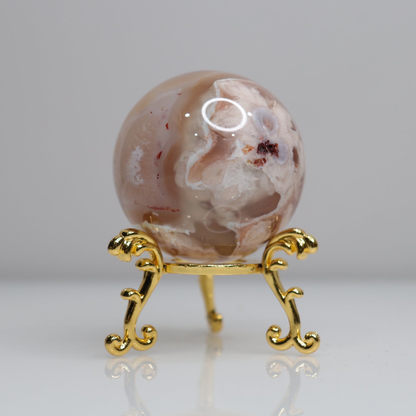 Flower Agate Sphere | 3