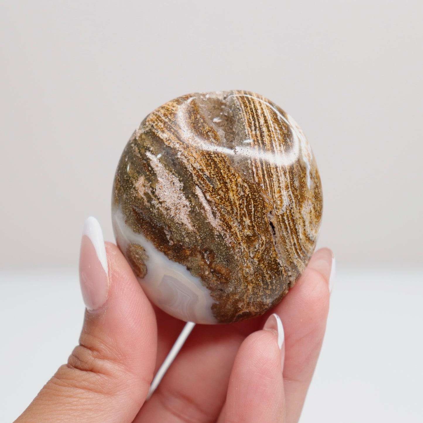 Ocean Jasper Palm Stone