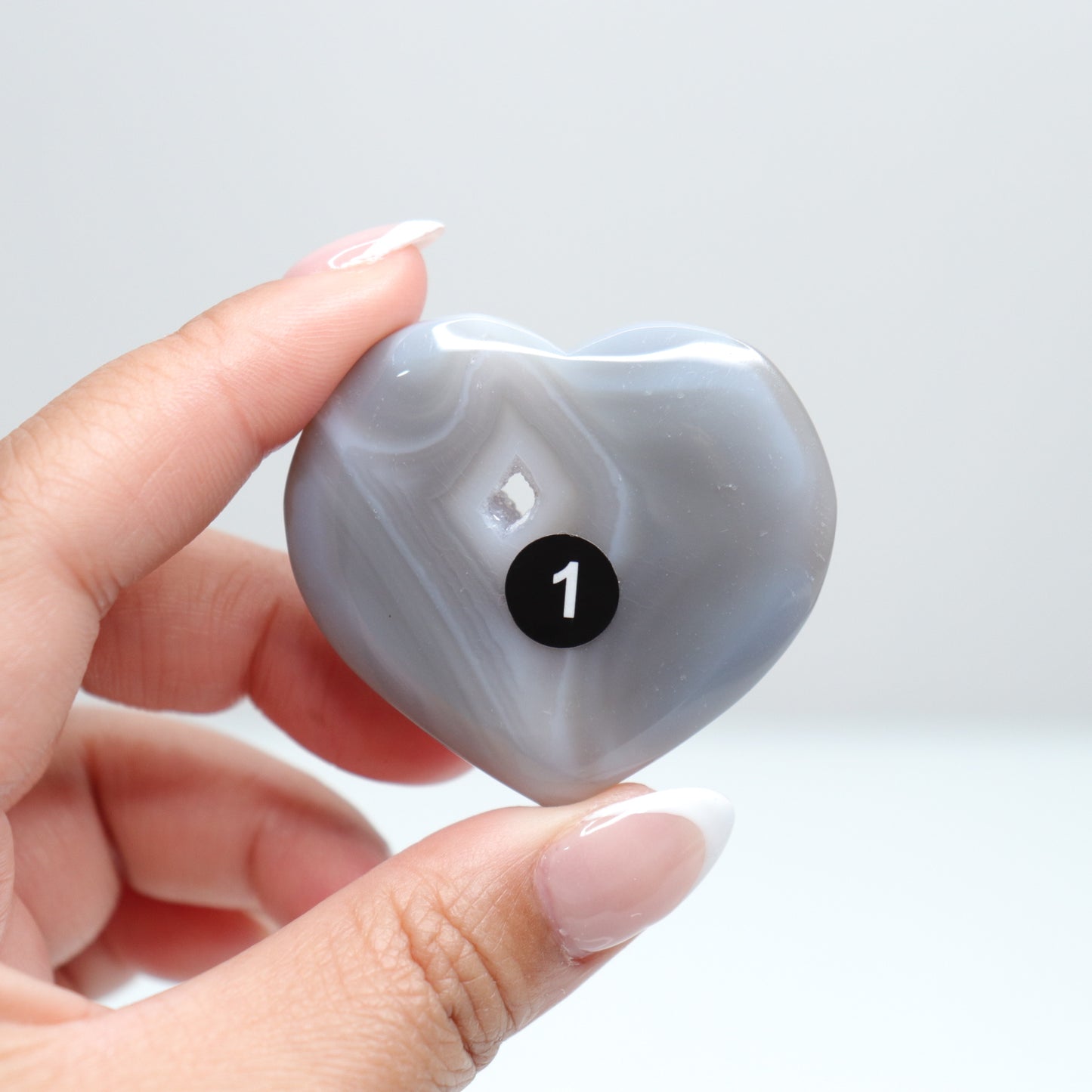 Druzy Agate Heart | 1