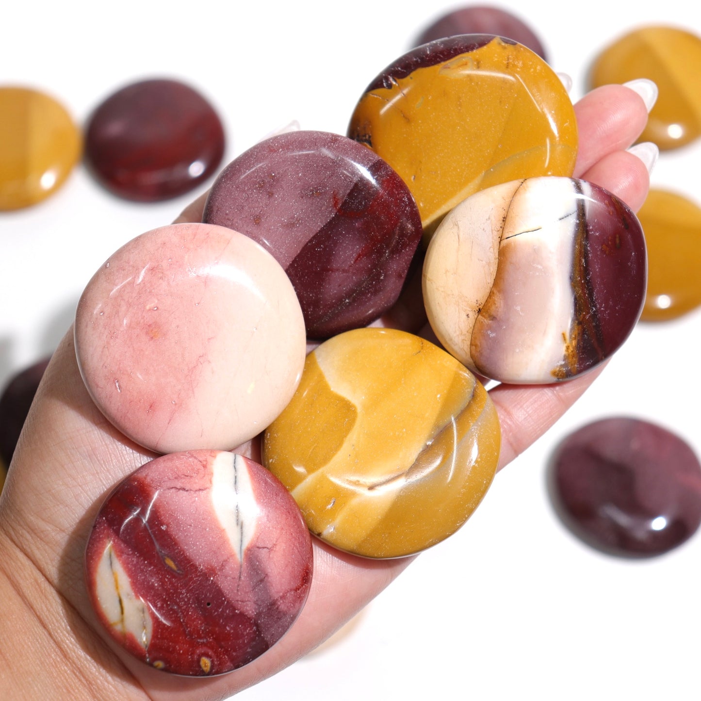 Mookaite Jasper Flat Stones