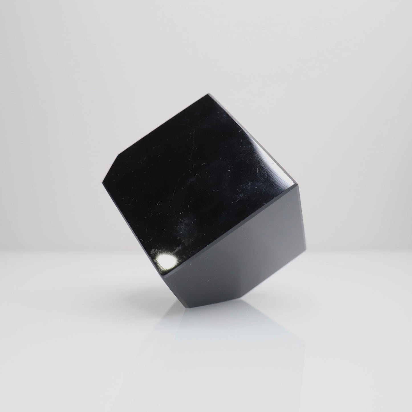 Black Obsidian Cube | 2