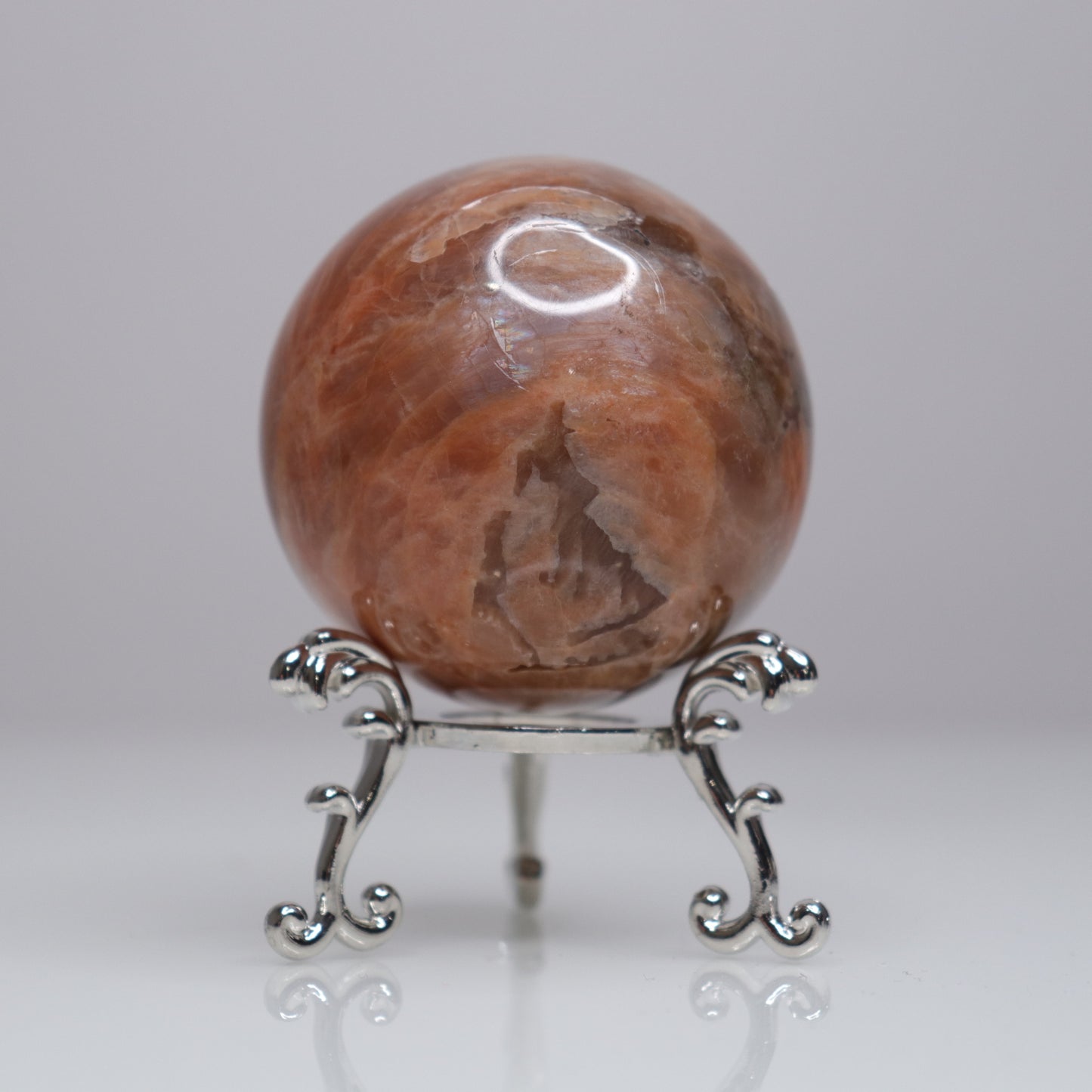 Peach Moonstone Sphere | 4