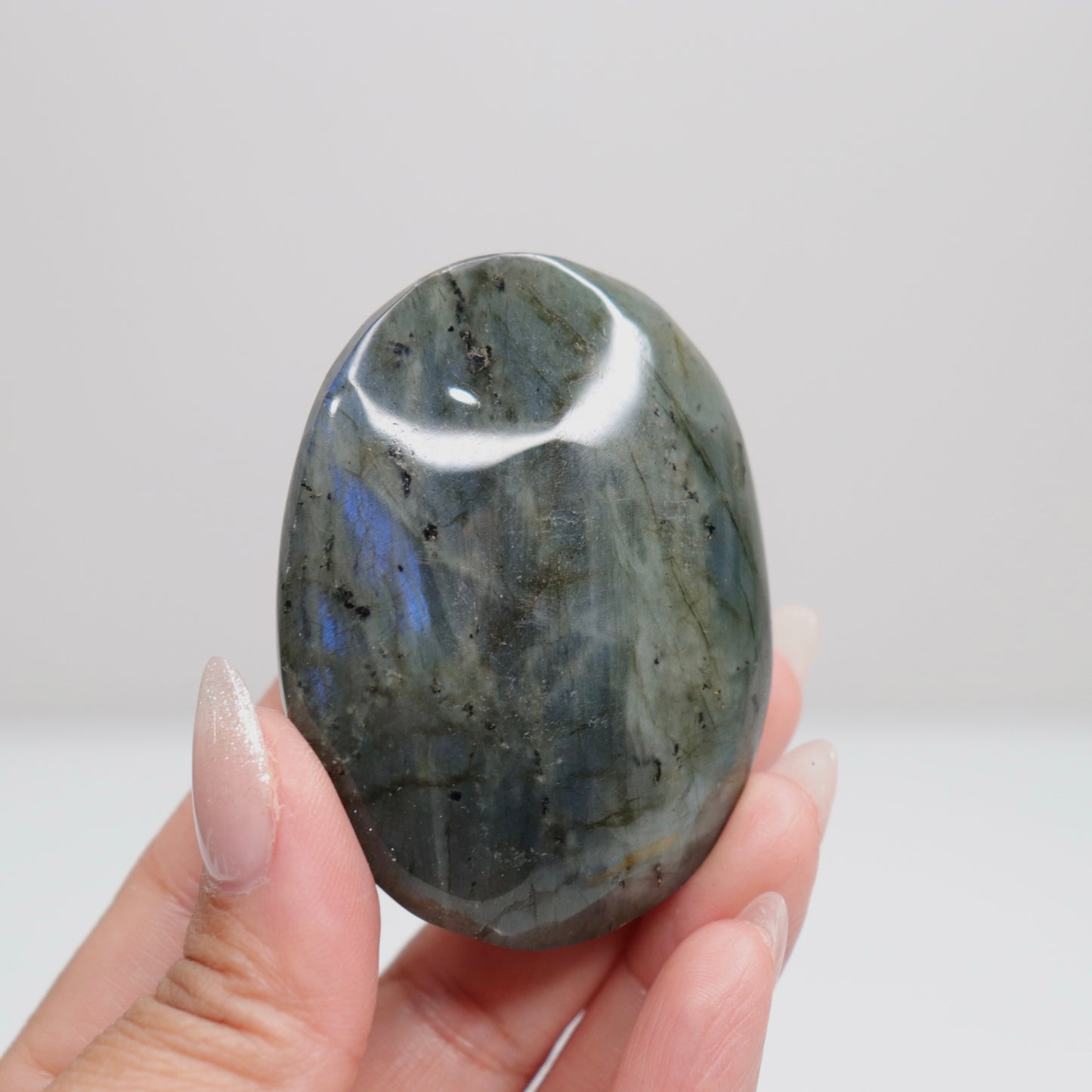 Labradorite Palm Stone 79