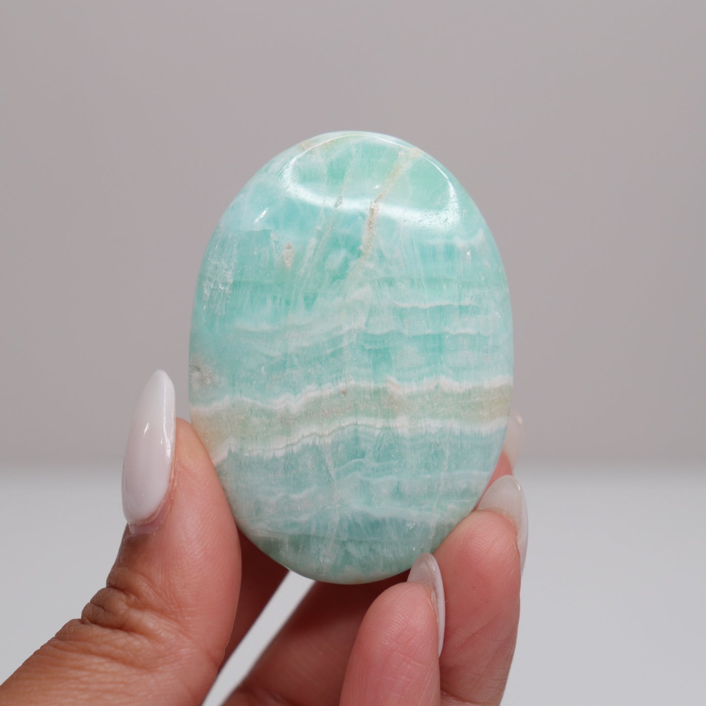 Caribbean Calcite Palm Stone | J