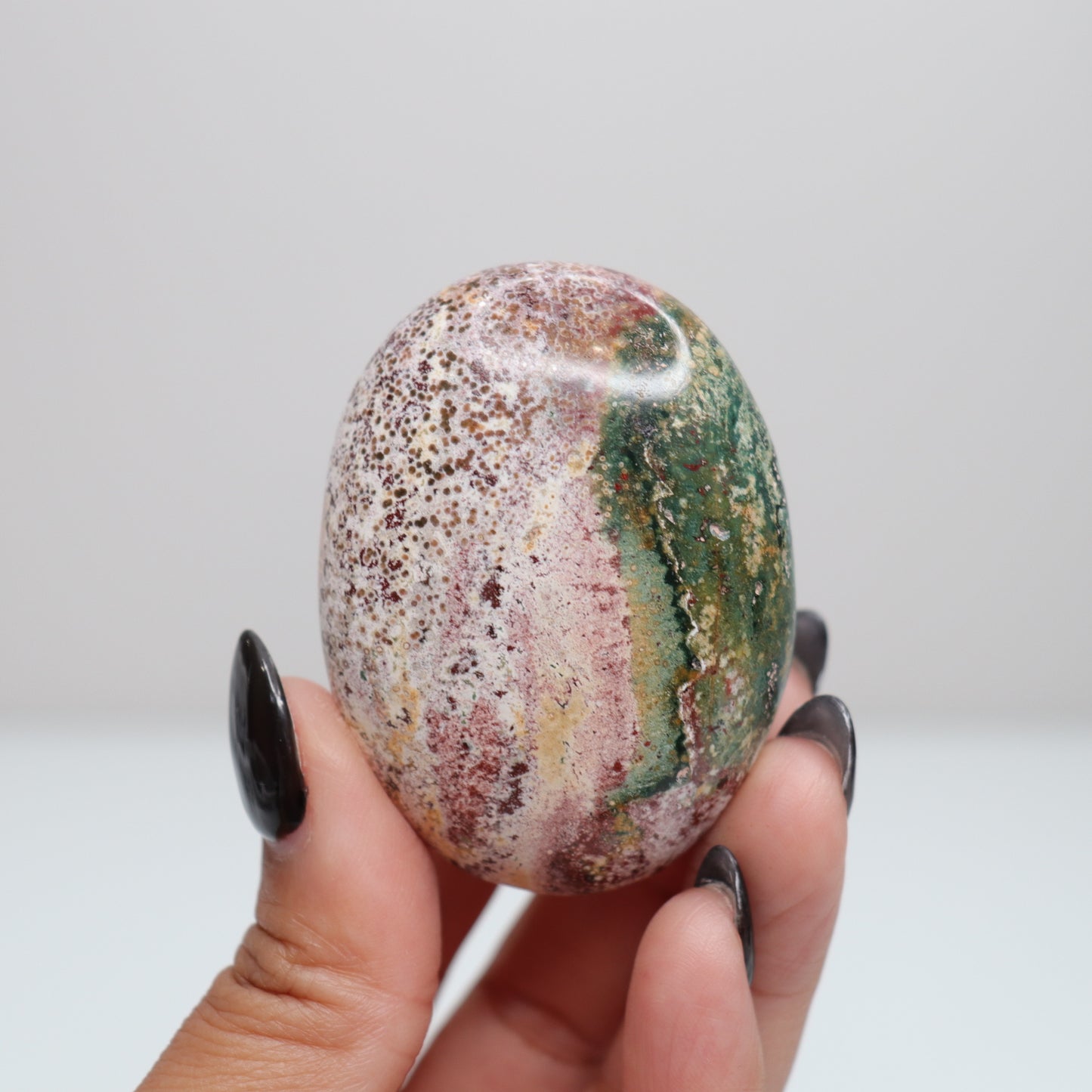 Unicorn Jasper Palm Stone 21