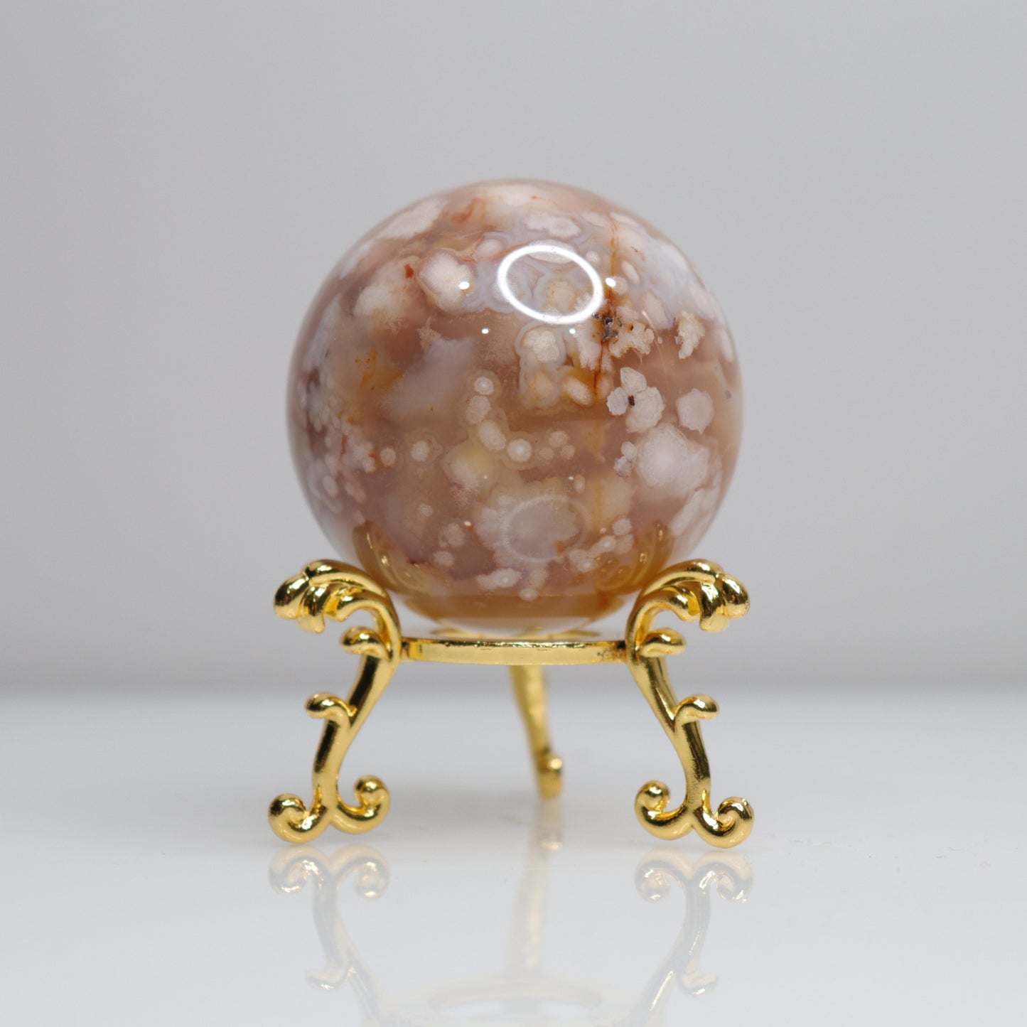 Flower Agate Sphere | 5