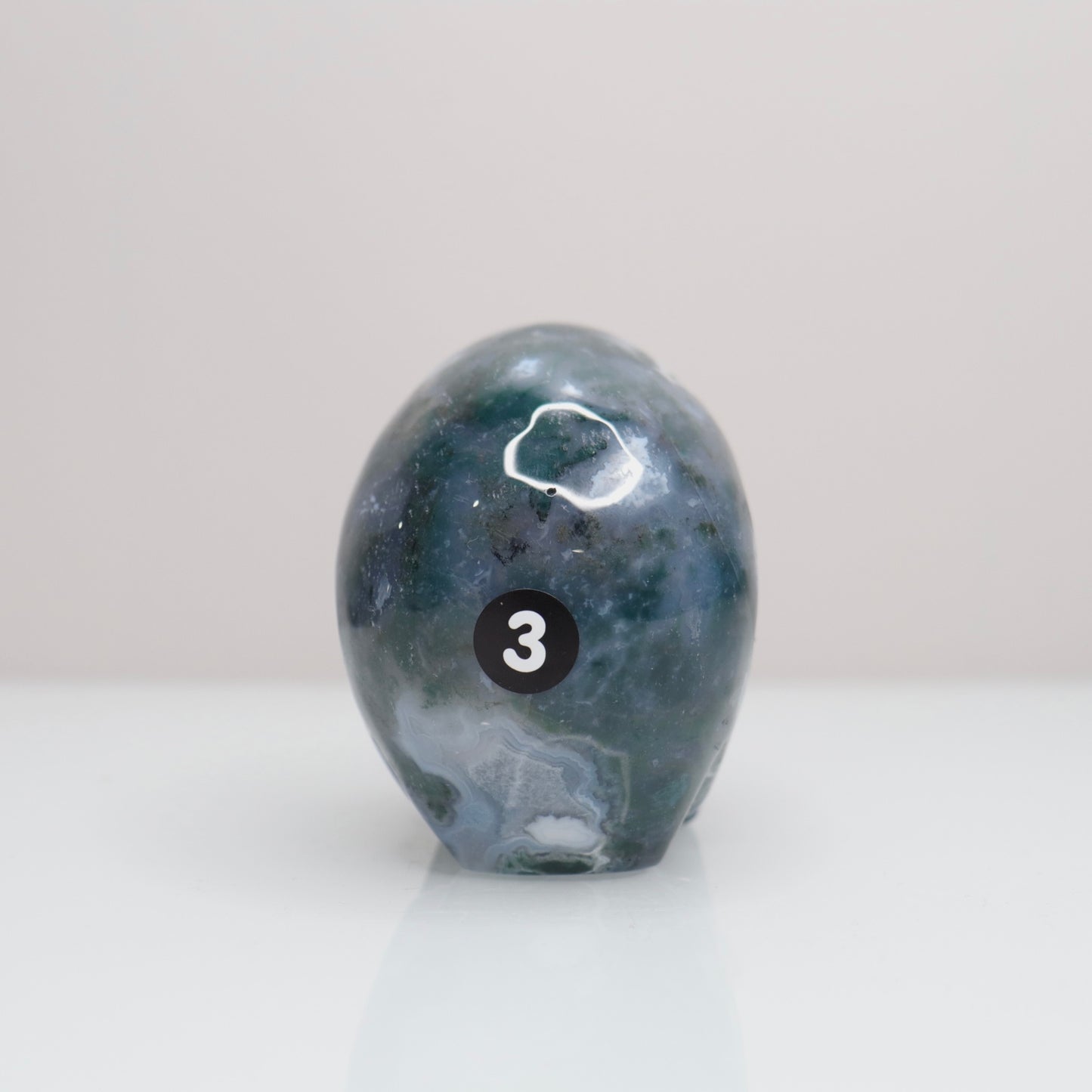 Moss Agate Skull | 3