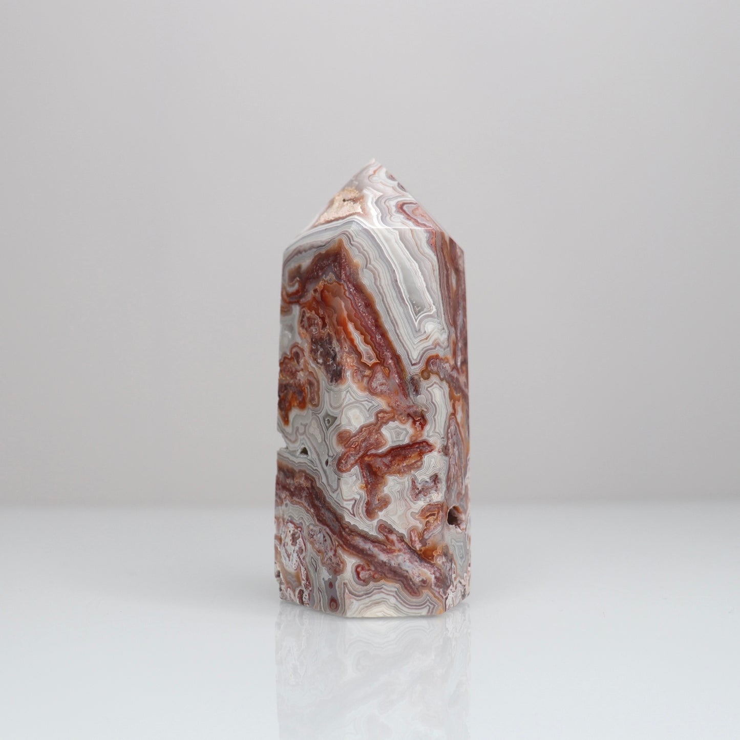 Mexican Lace Agate Tower | 1*