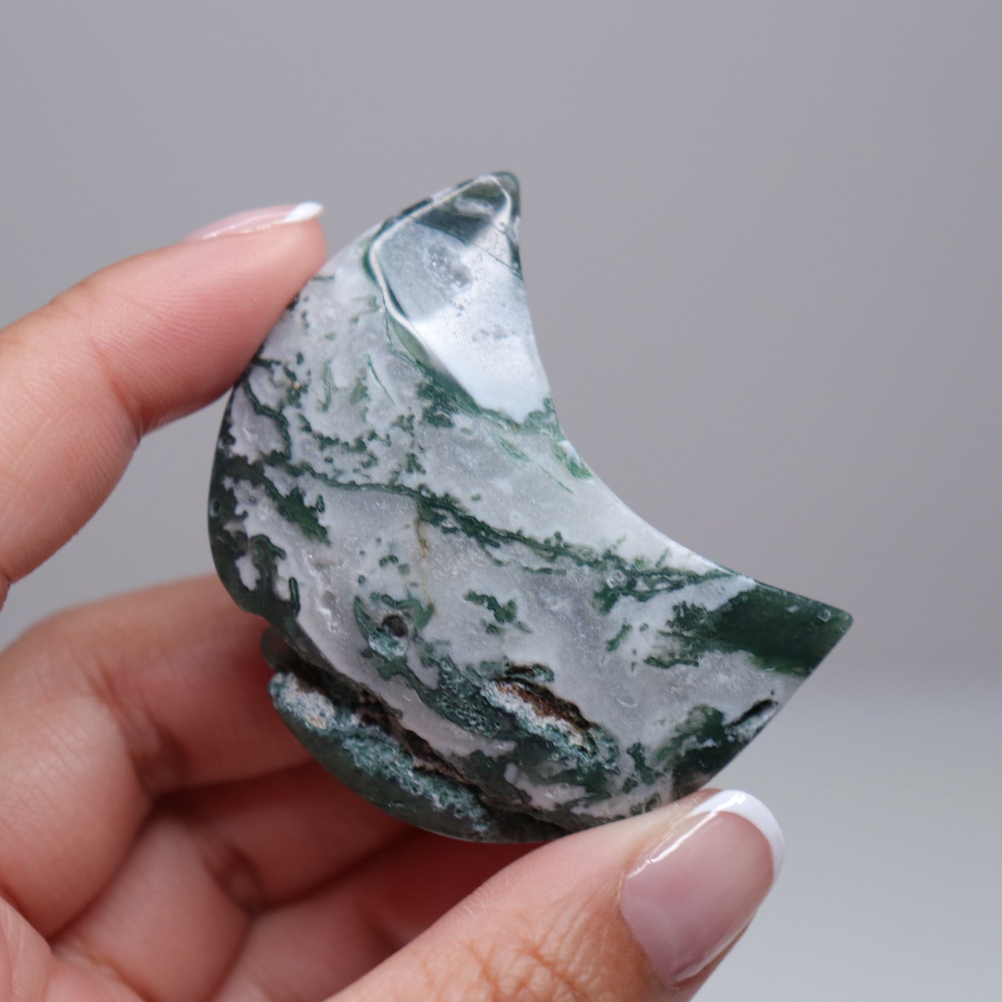 Moss Agate Moon | 2