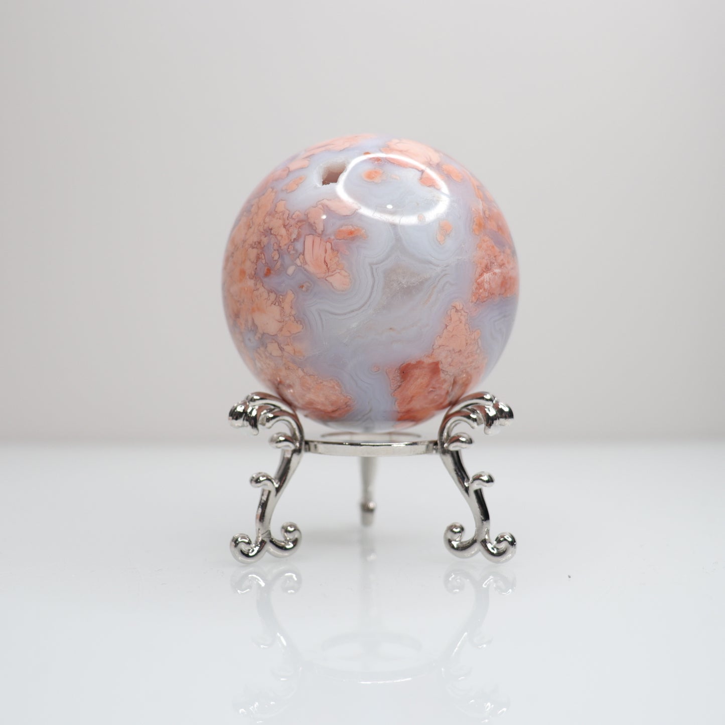 Pink Agate Sphere | 1