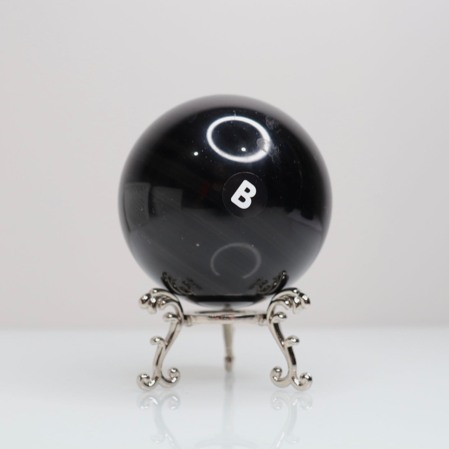 Silver Sheen Obsidian Sphere | B