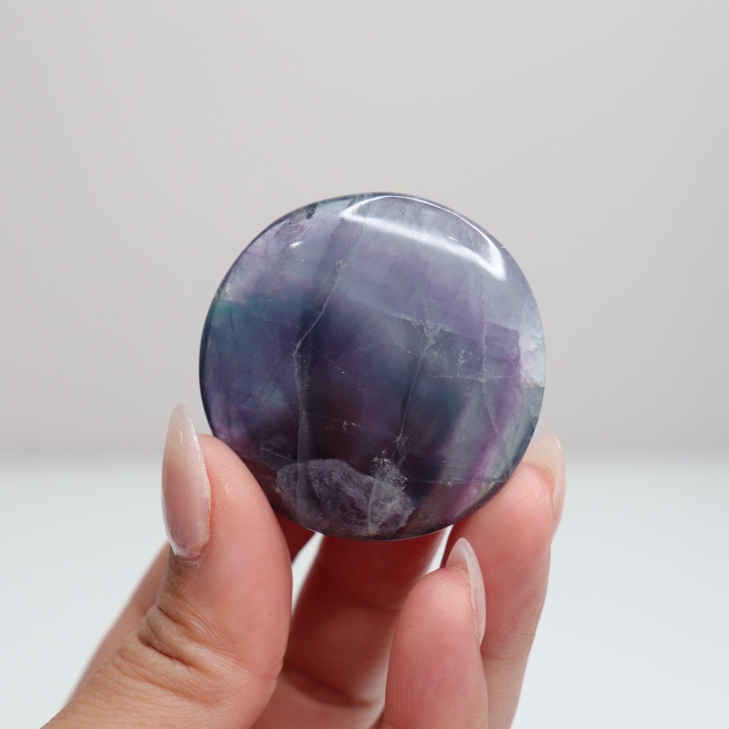 Fluorite Flat Stone | 53