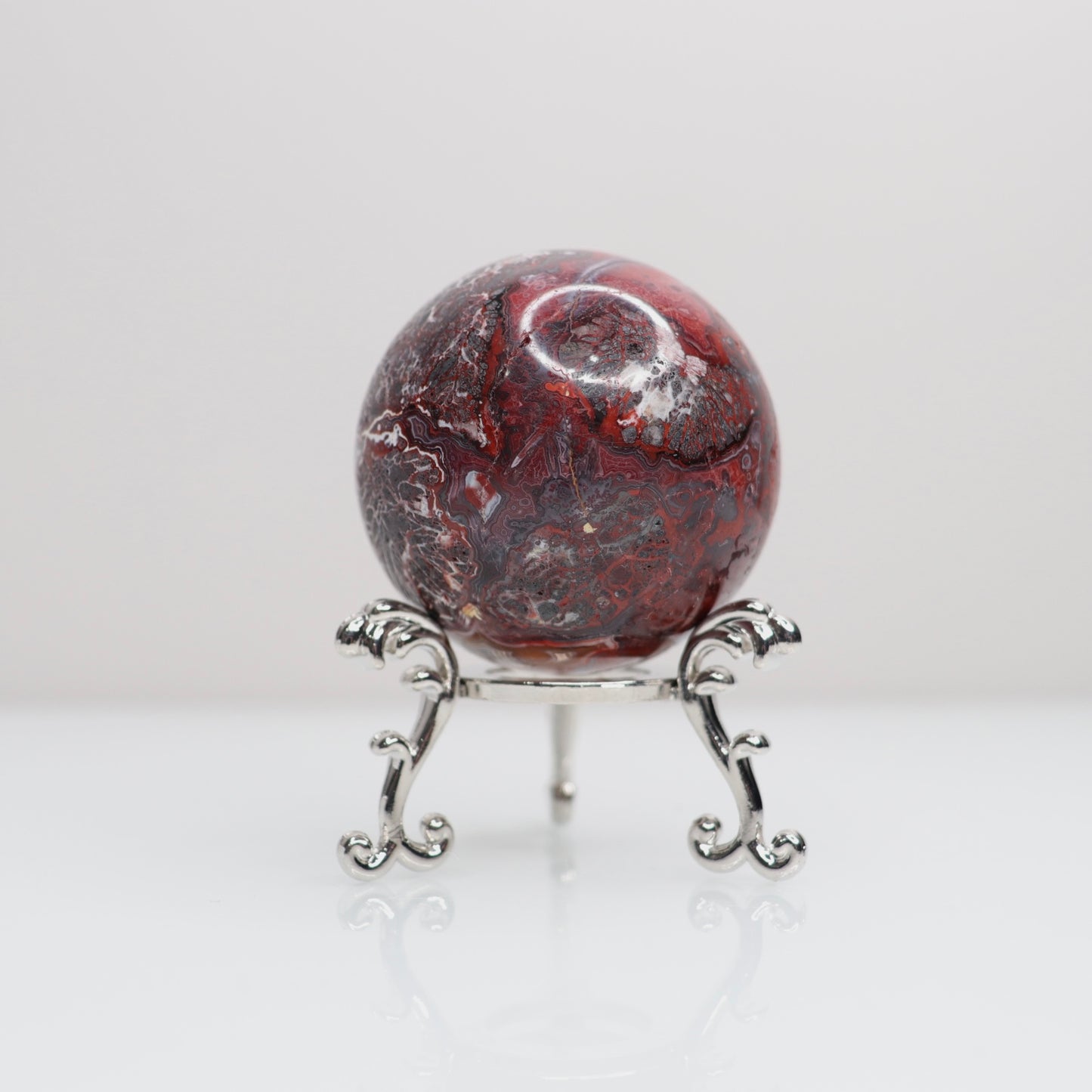 Mexican Lace Agate Sphere | 18*