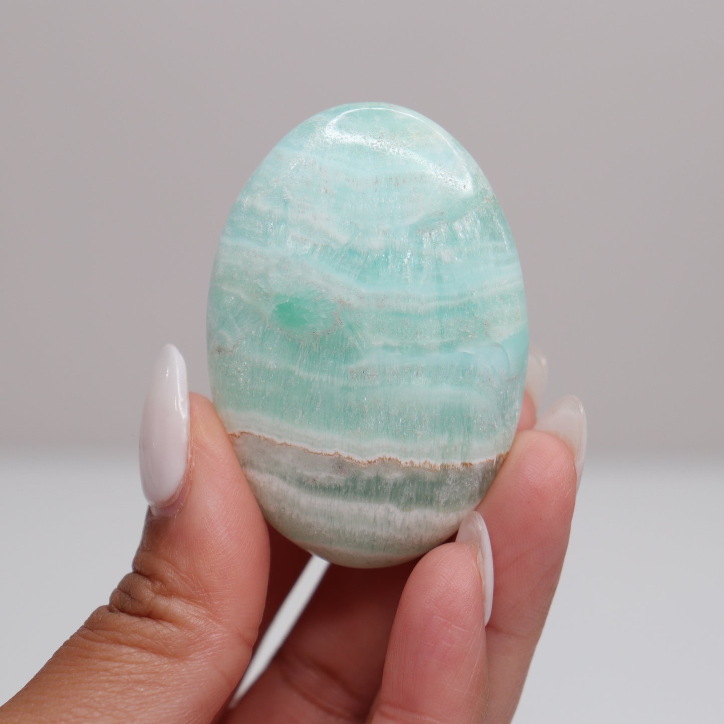 Caribbean Calcite Palm Stone | K