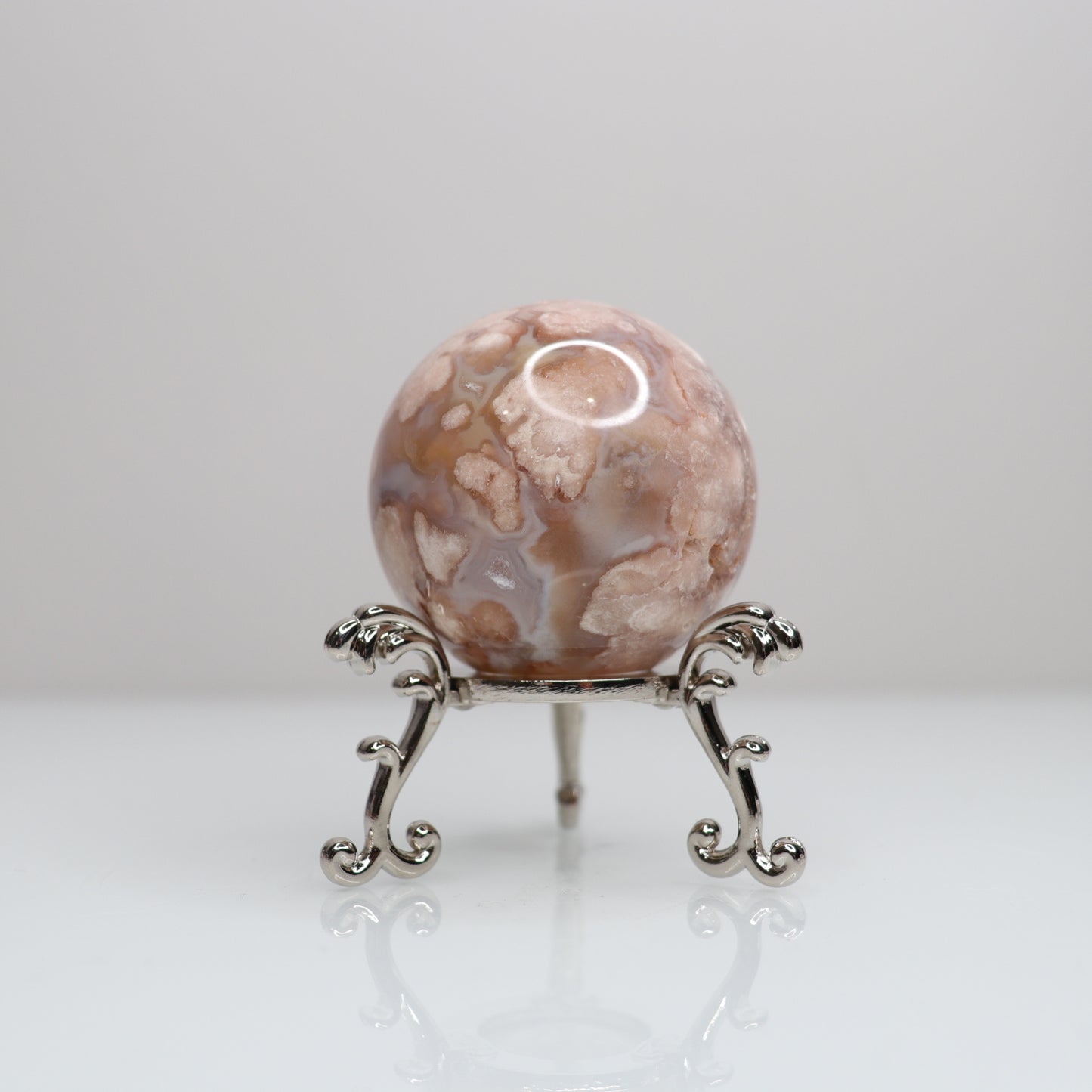 Flower Agate Sphere | 36
