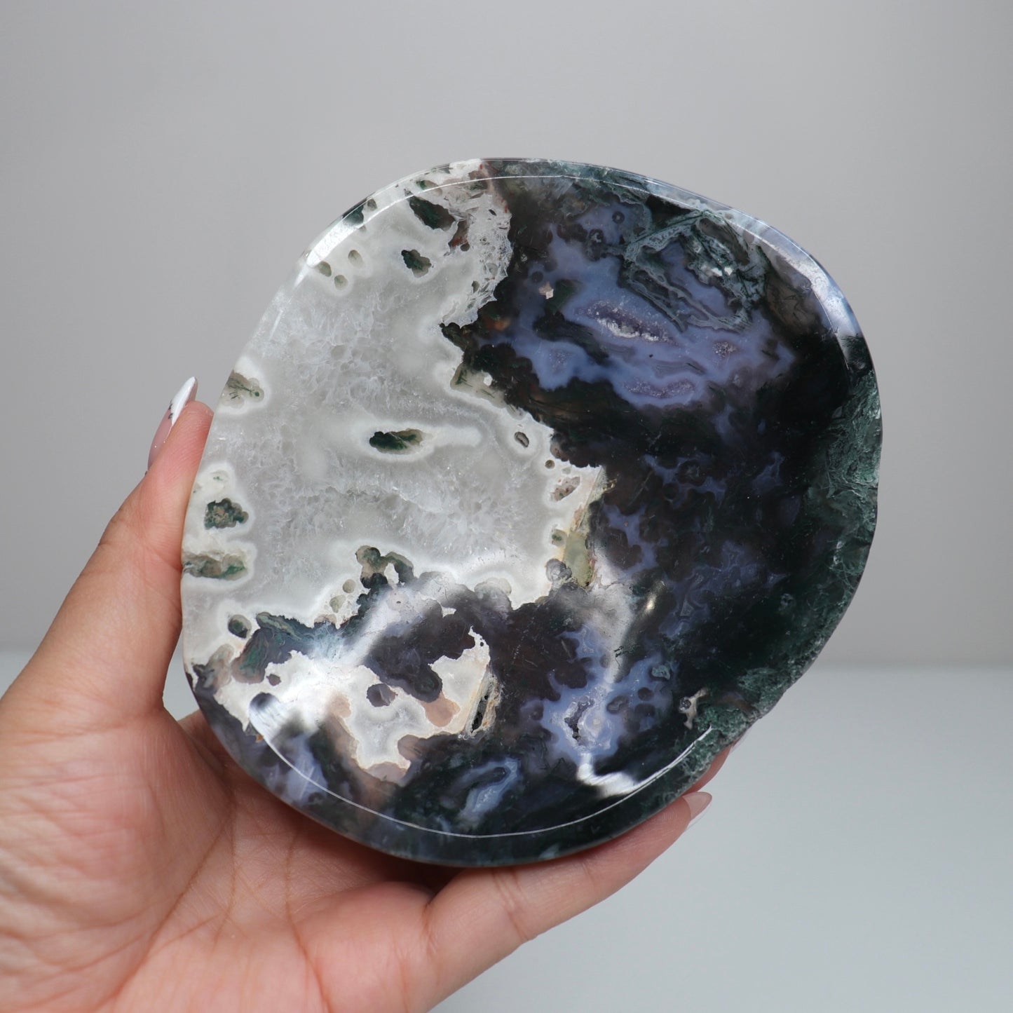 Moss Agate Bowl | 2