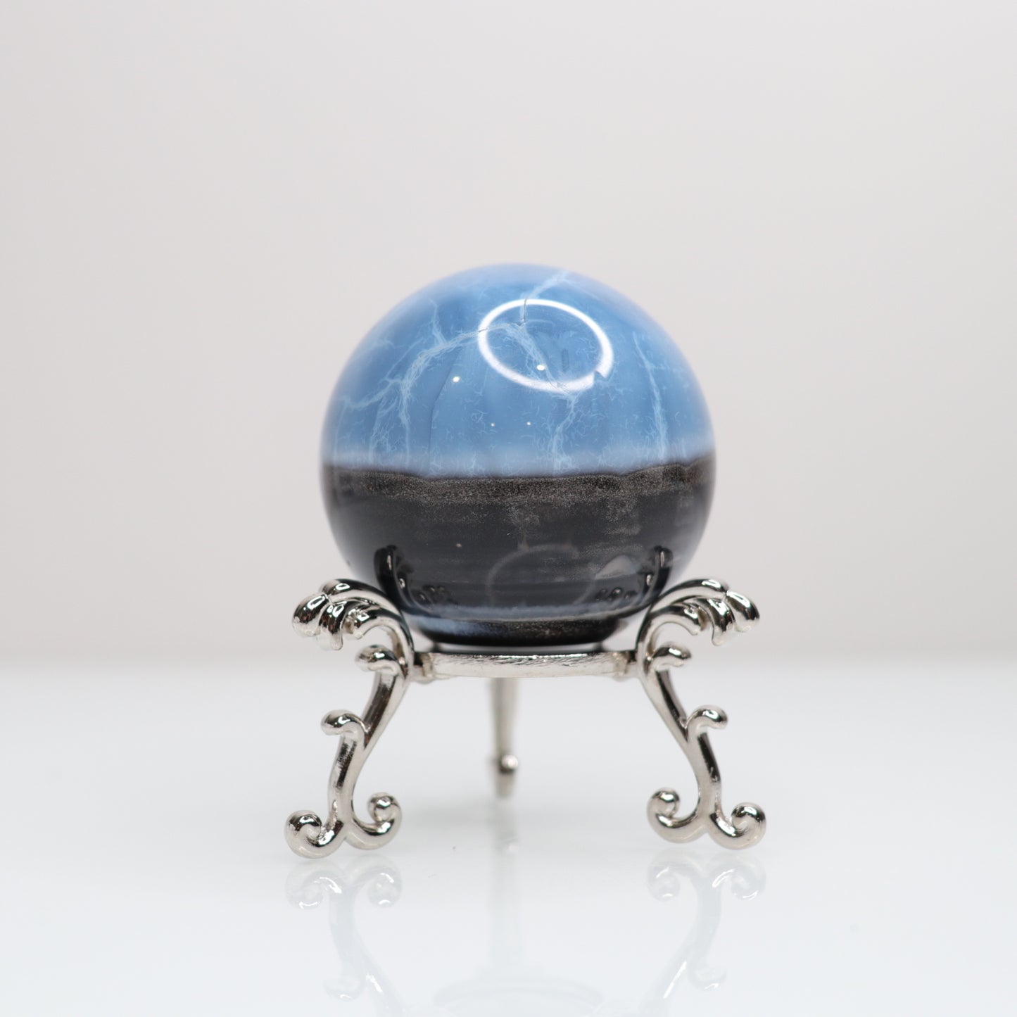 Blue Opal Sphere 7