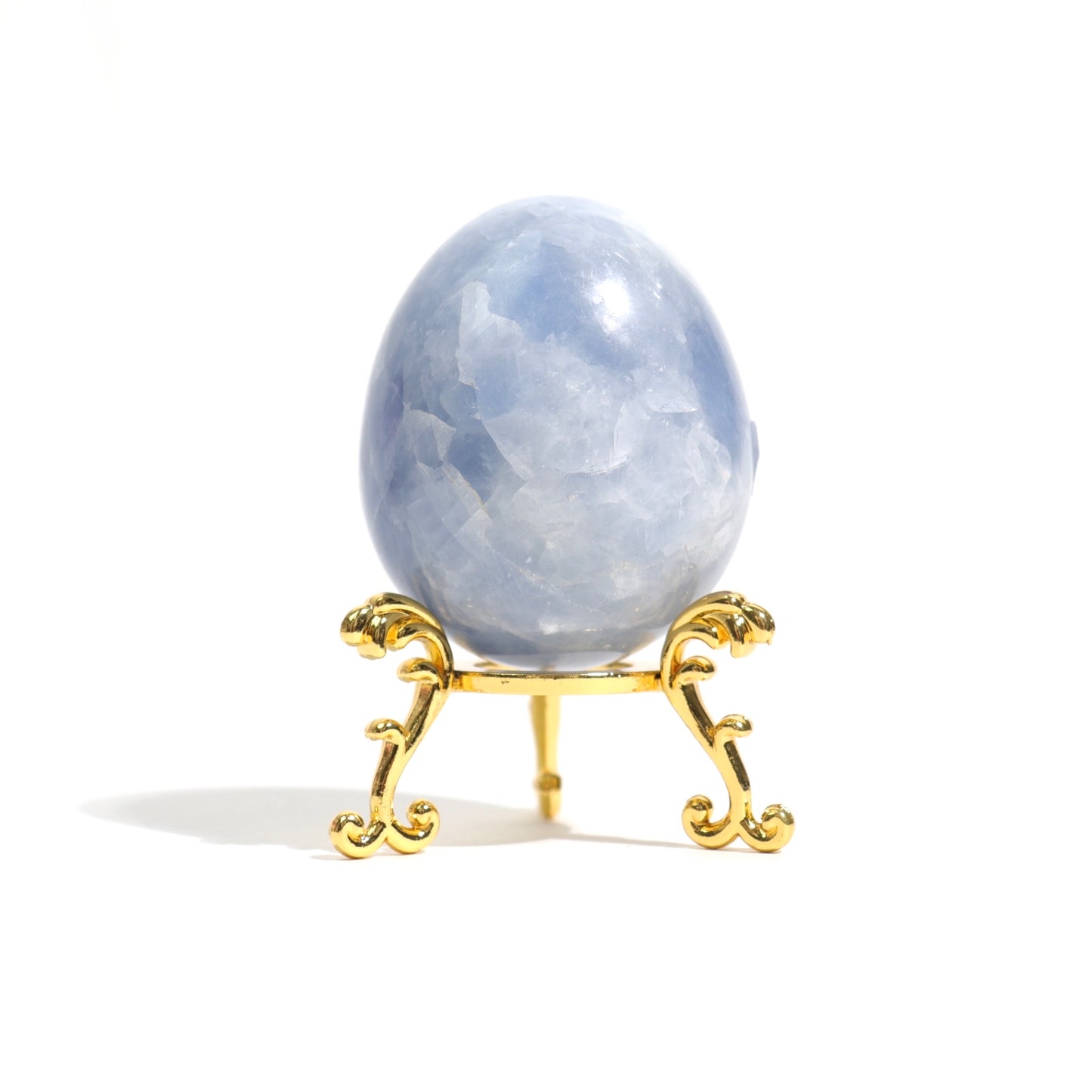 Blue Calcite Egg | 6