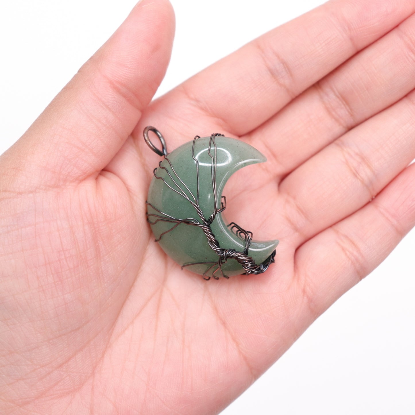 Crescent Moon Tree of Life Pendants