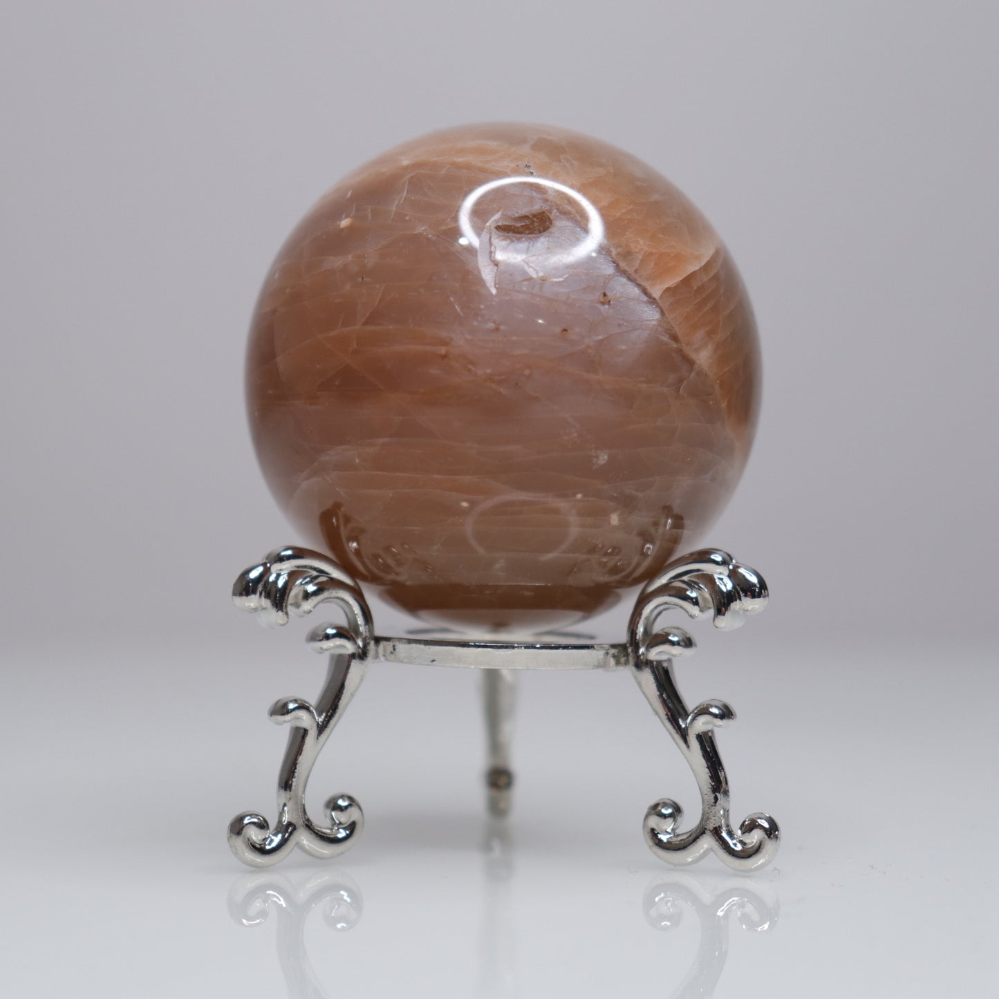 Peach Moonstone Sphere | 3