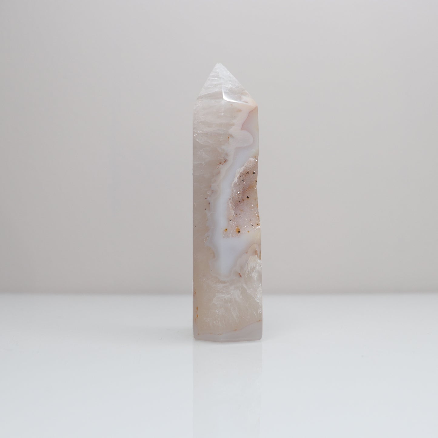 Druzy Agate Tower | A*