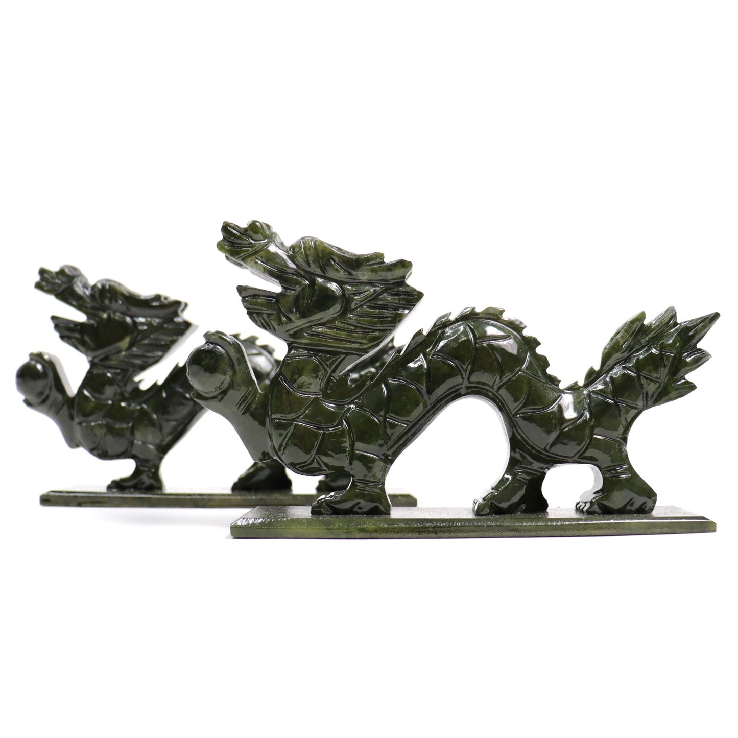 Nephrite Jade Dragons
