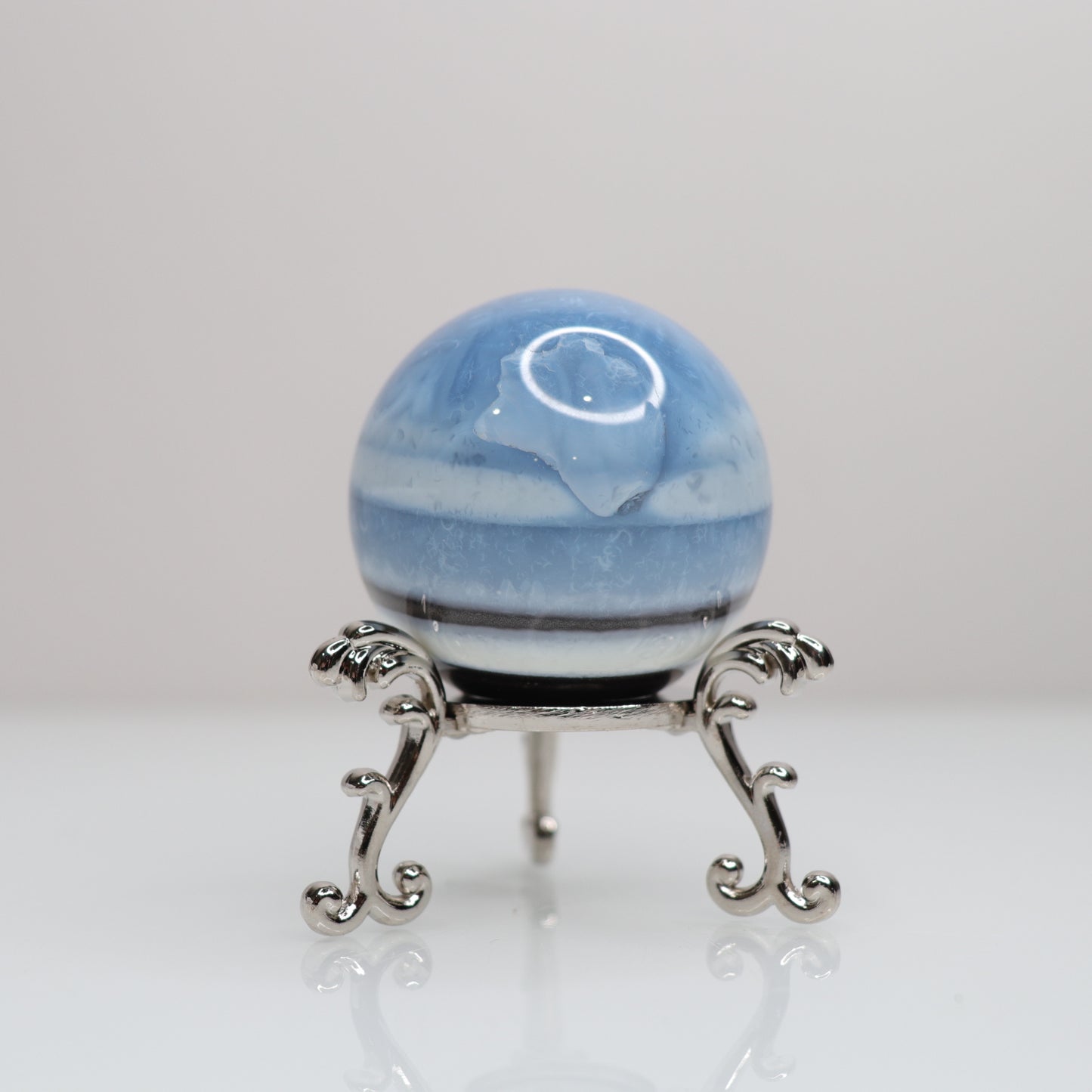Blue Opal Sphere 5