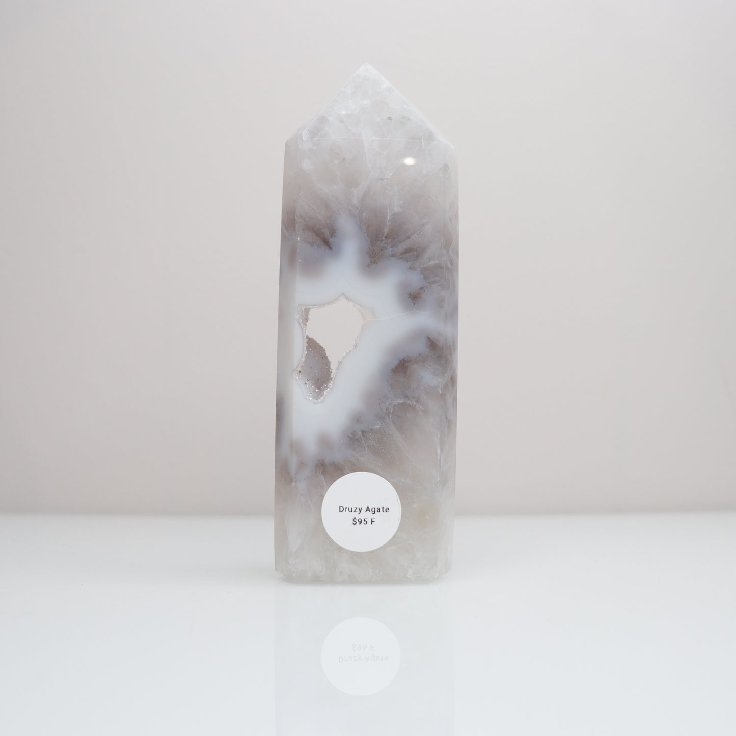 Druzy Agate Tower | D