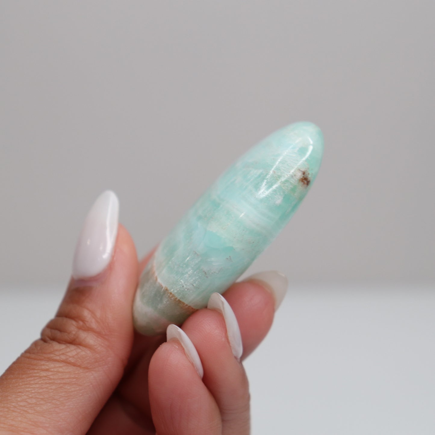 Caribbean Calcite Palm Stone | K