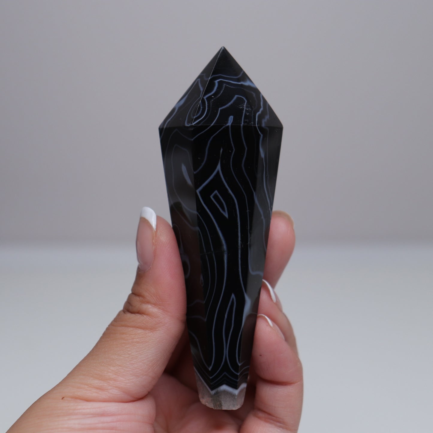 Black Agate Wand | 1