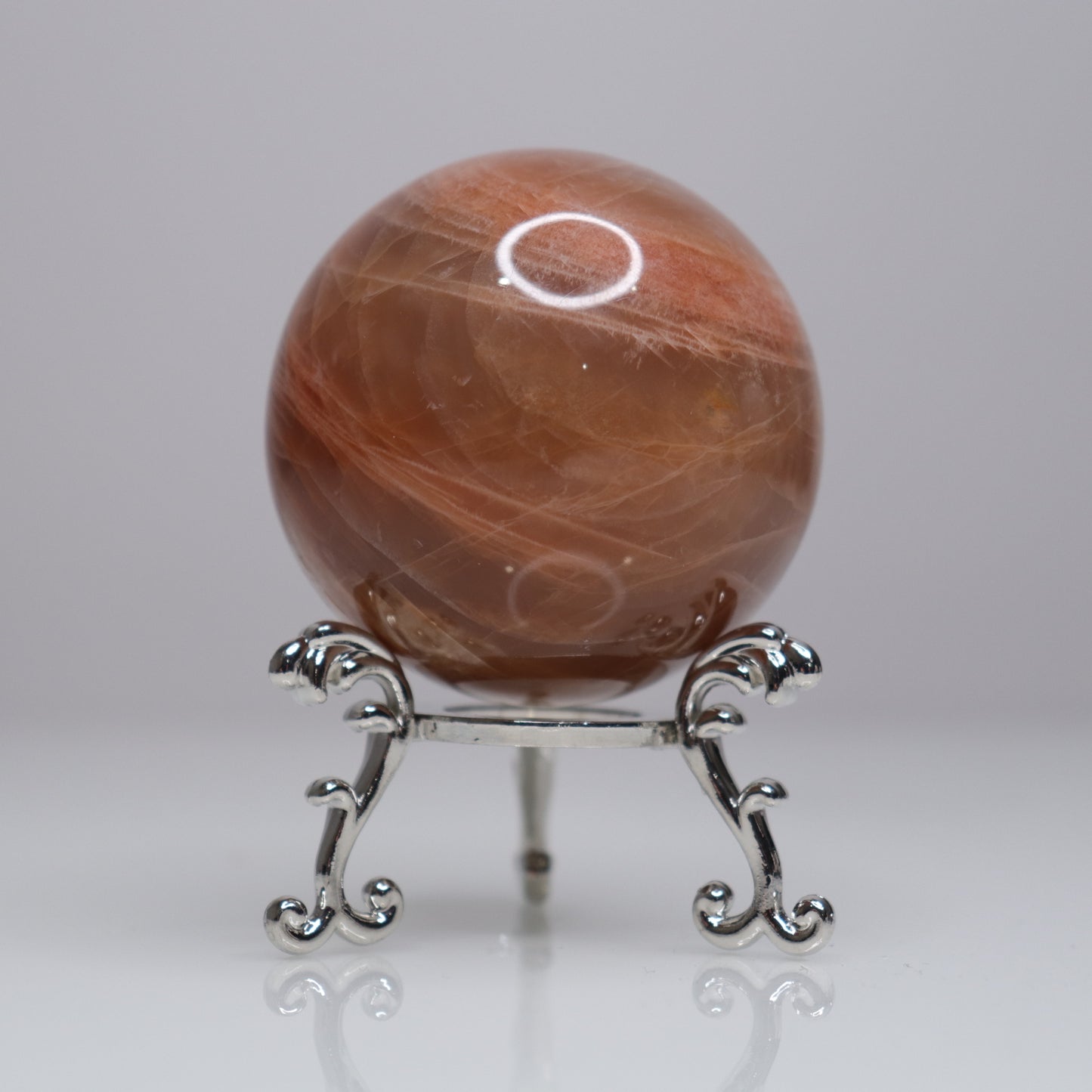 Peach Moonstone Sphere | 4