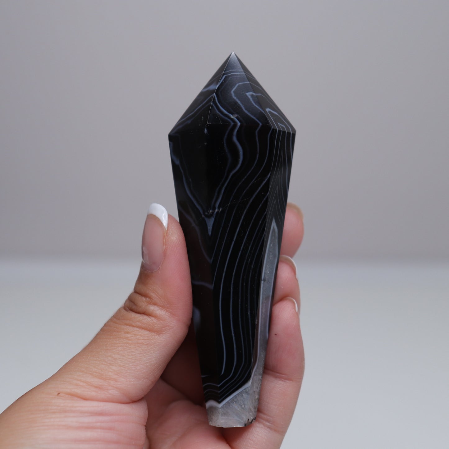 Black Agate Wand | 1