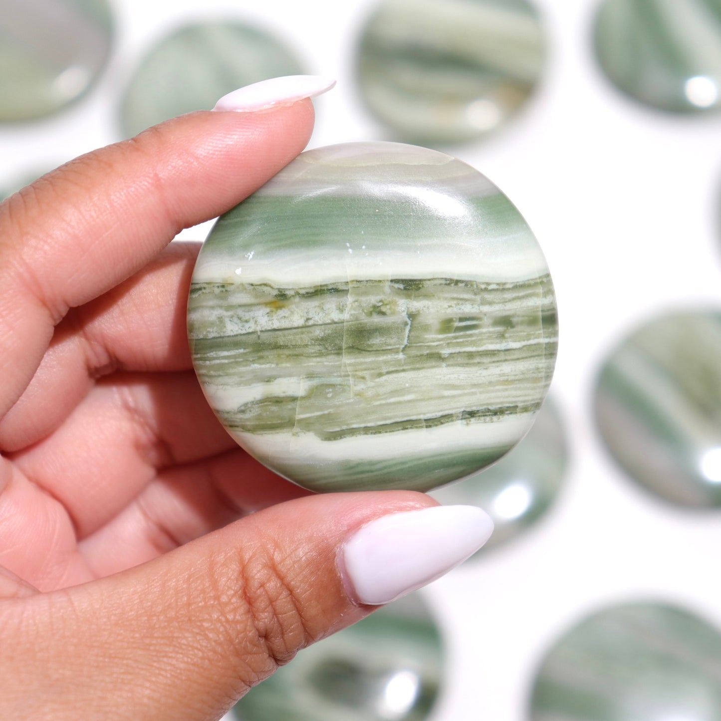 Serpentine Flat Stones | India