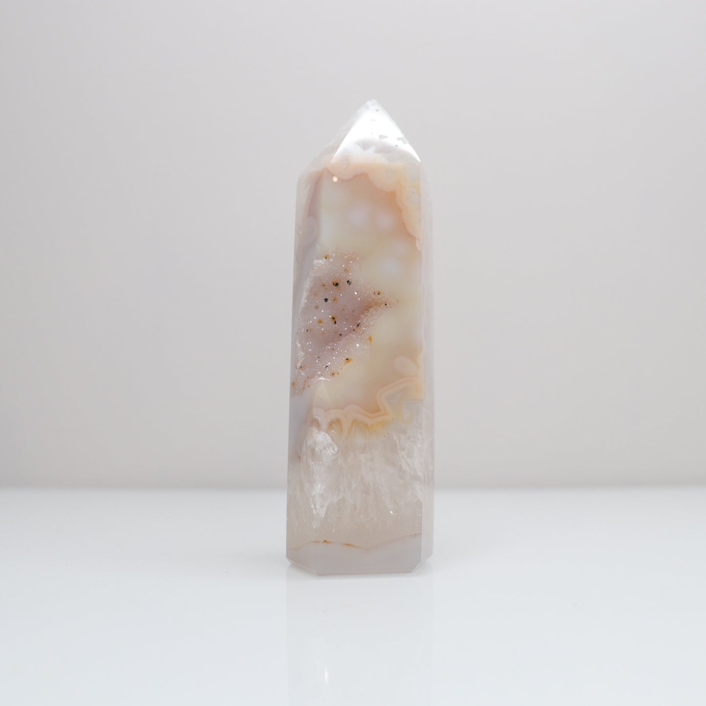 Druzy Agate Tower | A*