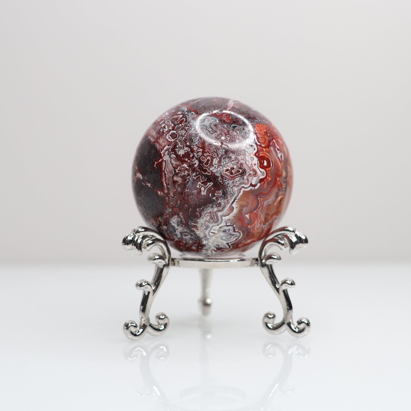 Mexican Lace Agate Sphere | 6
