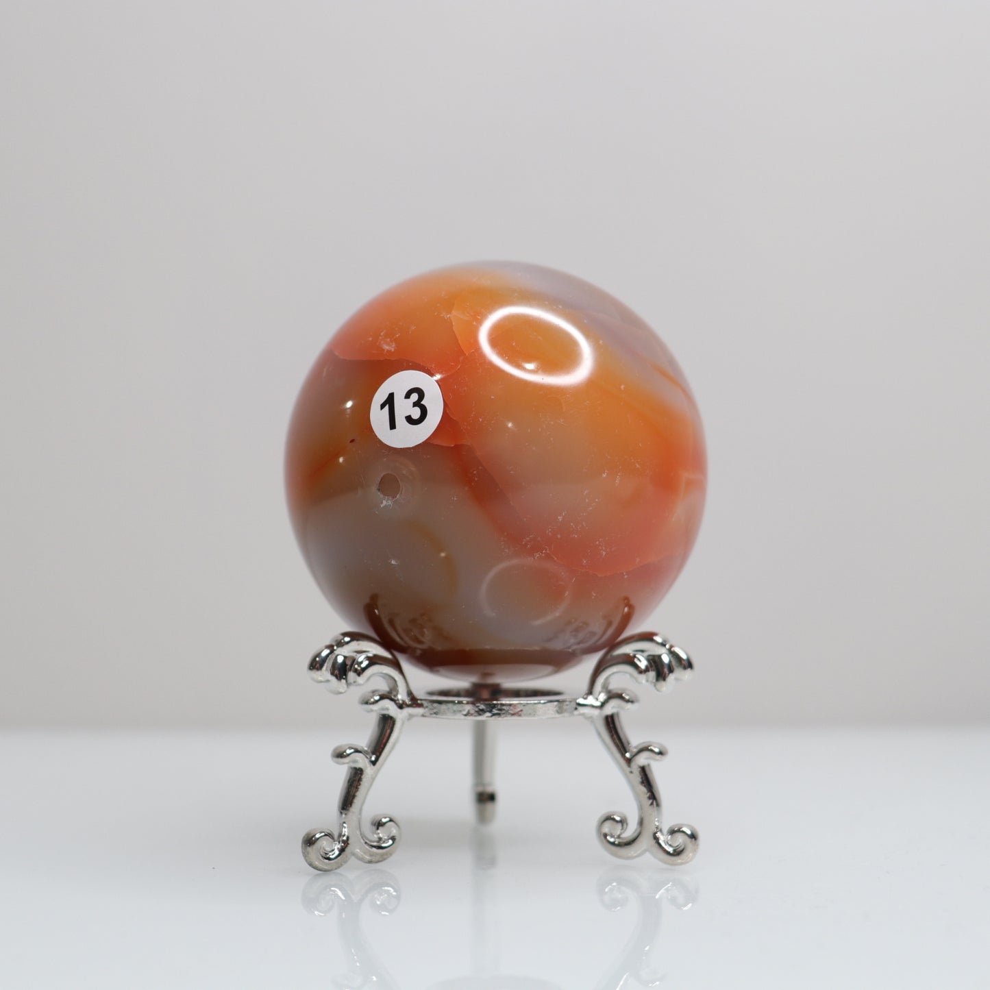 Carnelian Sphere 13