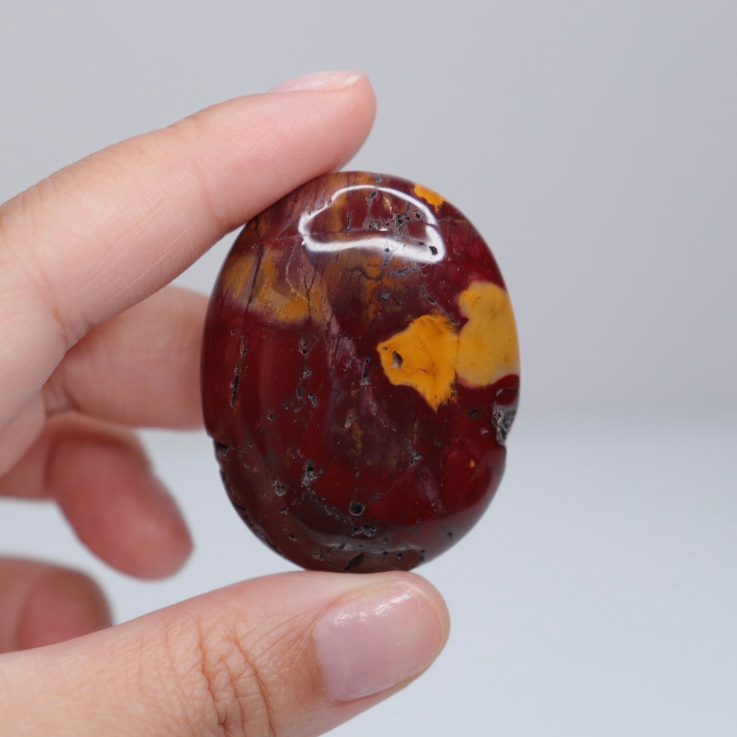Mookaite Palm Stone*