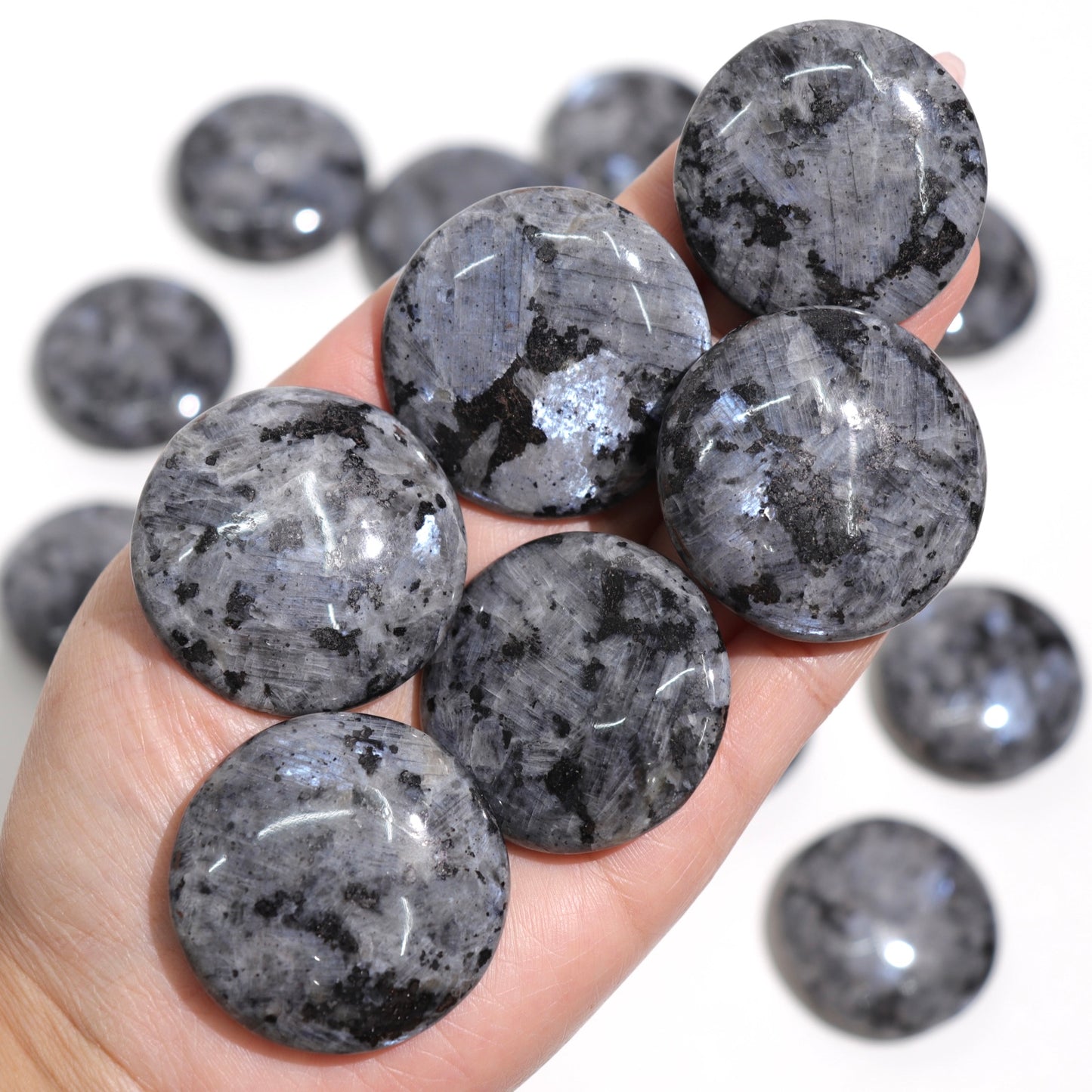 Larvakite Flat Stones