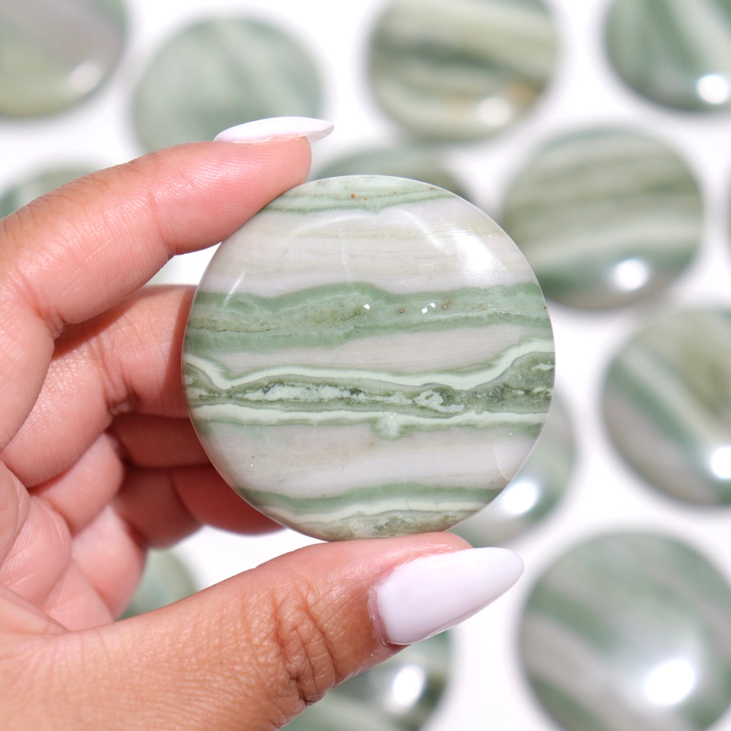 Serpentine Flat Stones | India