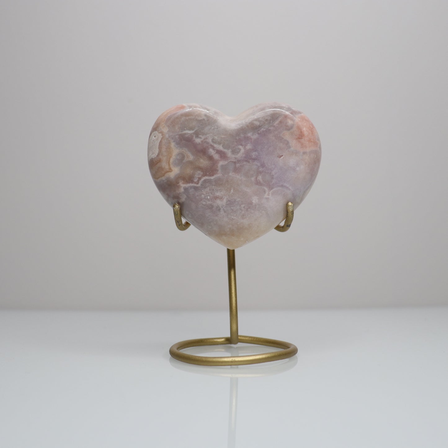 Pink Amethyst Heart | 6