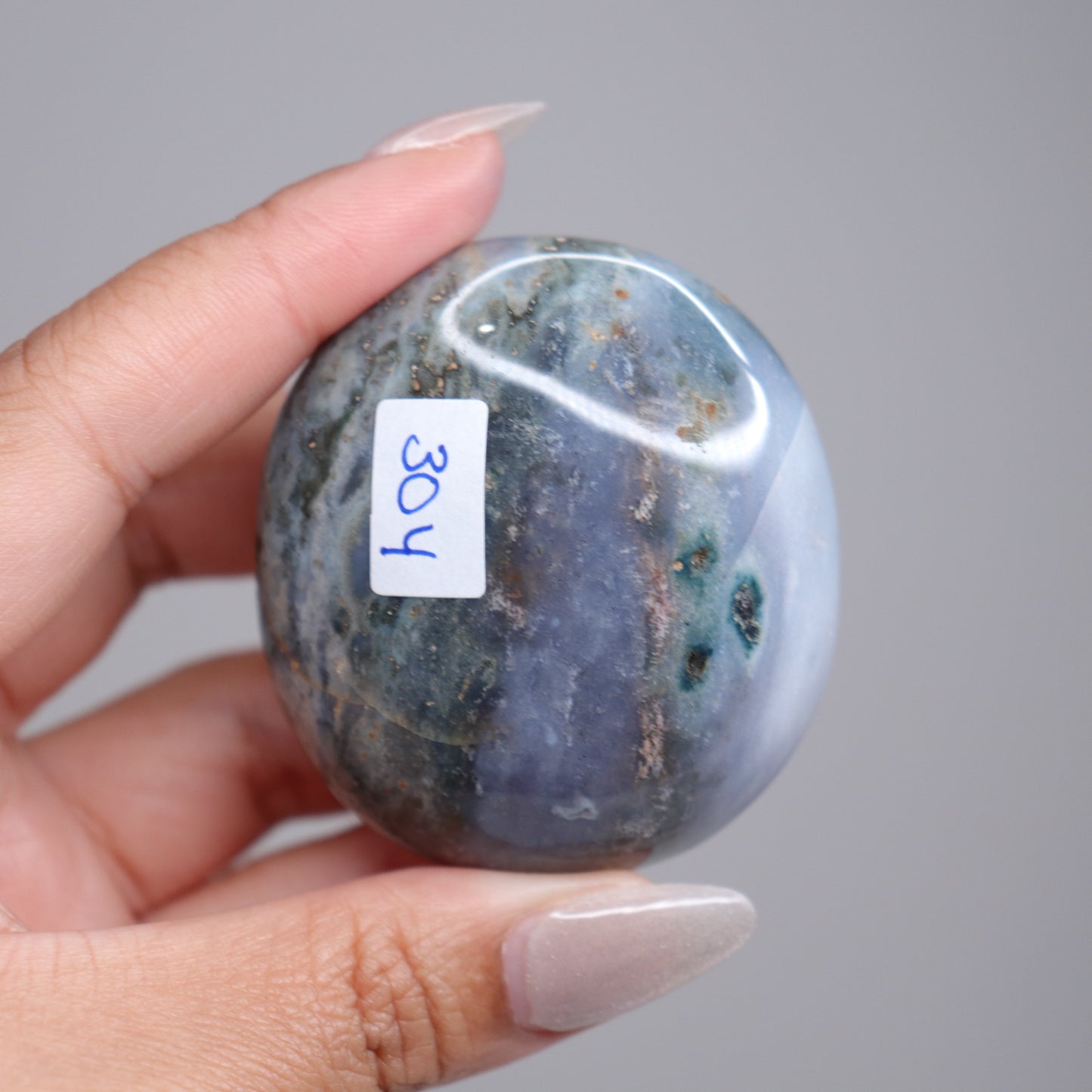 Ocean Jasper Palm Stone | 4