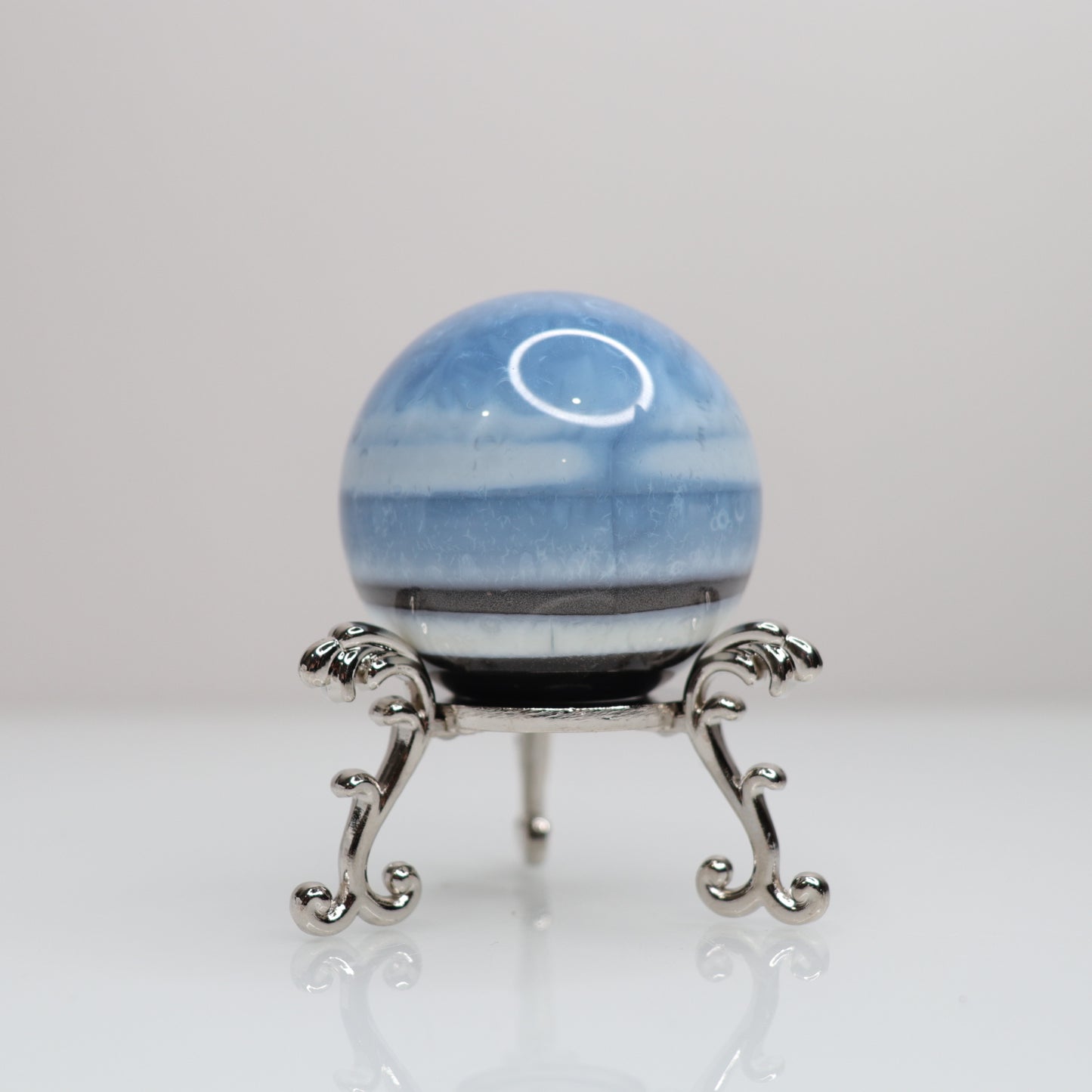 Blue Opal Sphere 5