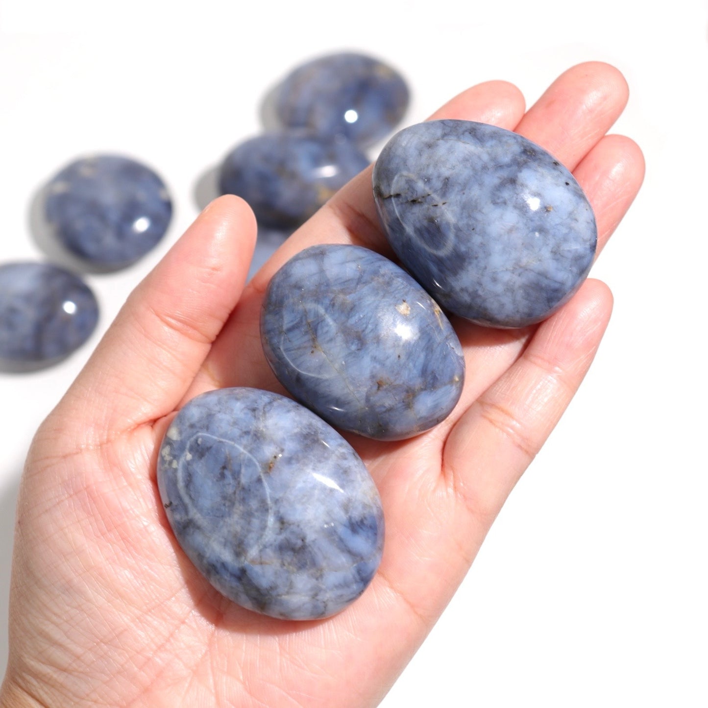 Blue Opal Pam Stones